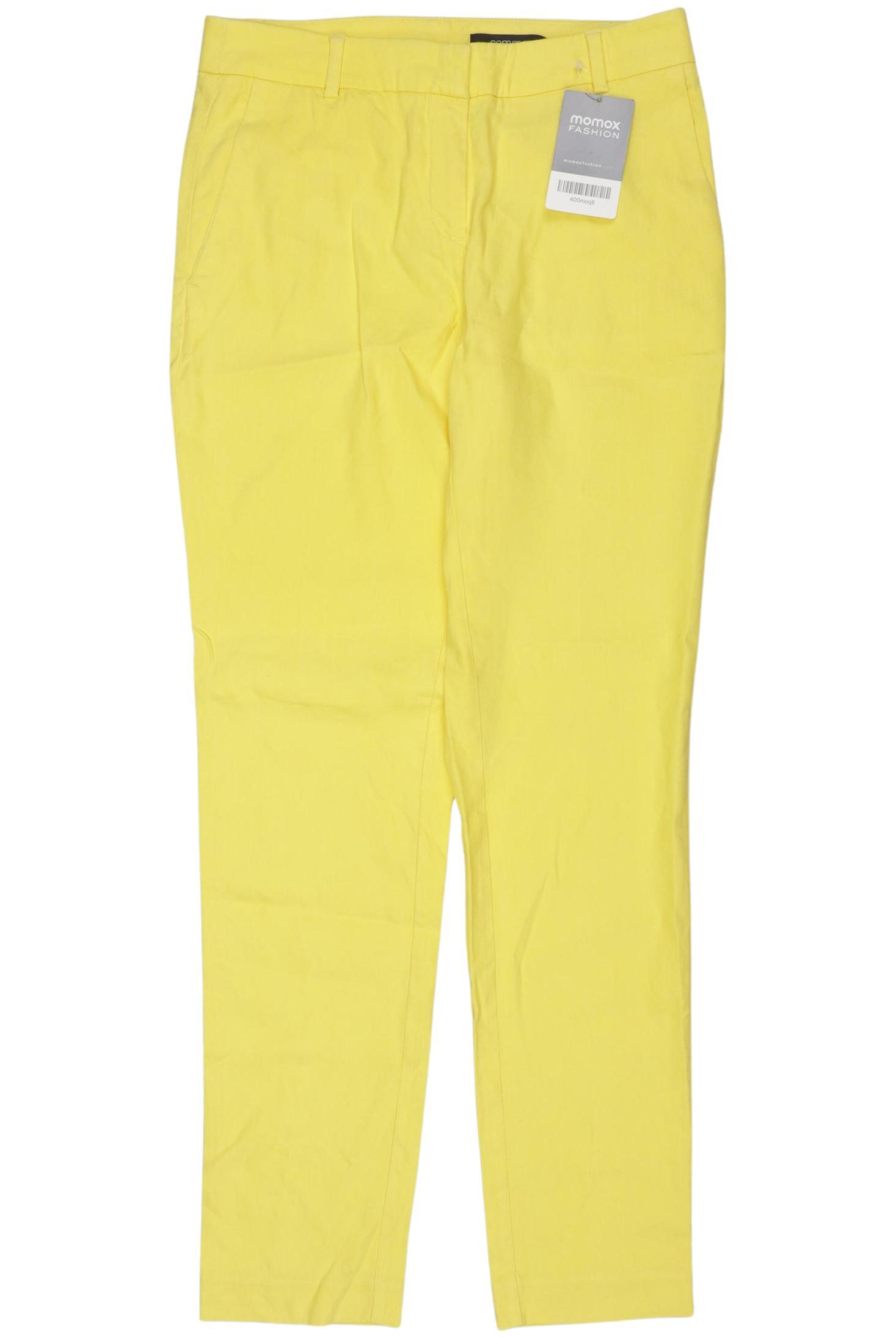 

Comma Damen Stoffhose, gelb, Gr. 32