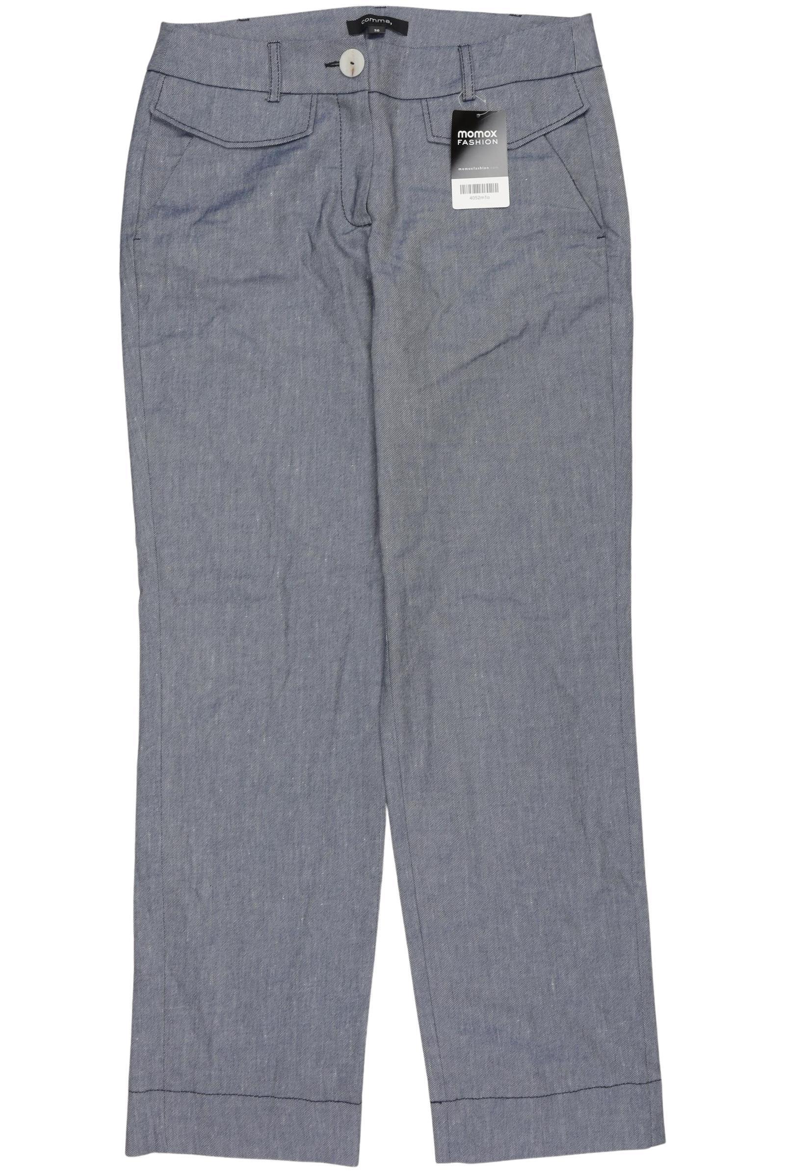 

Comma Damen Stoffhose, blau, Gr. 36