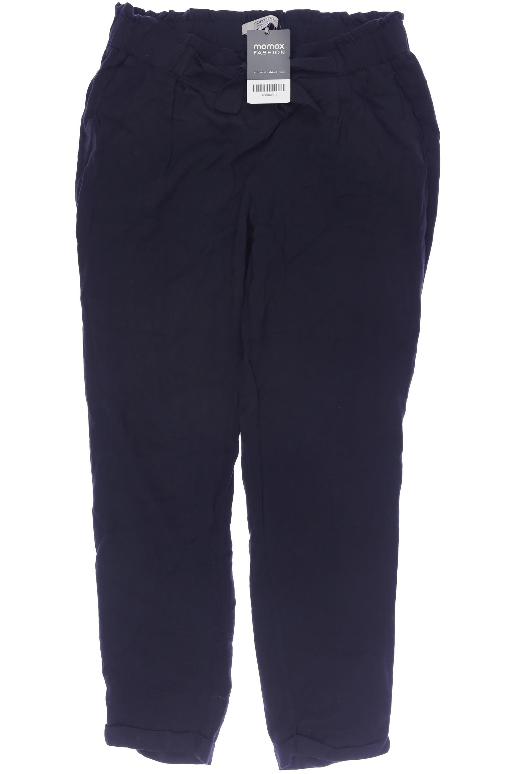 

Comma Damen Stoffhose, marineblau, Gr. 36