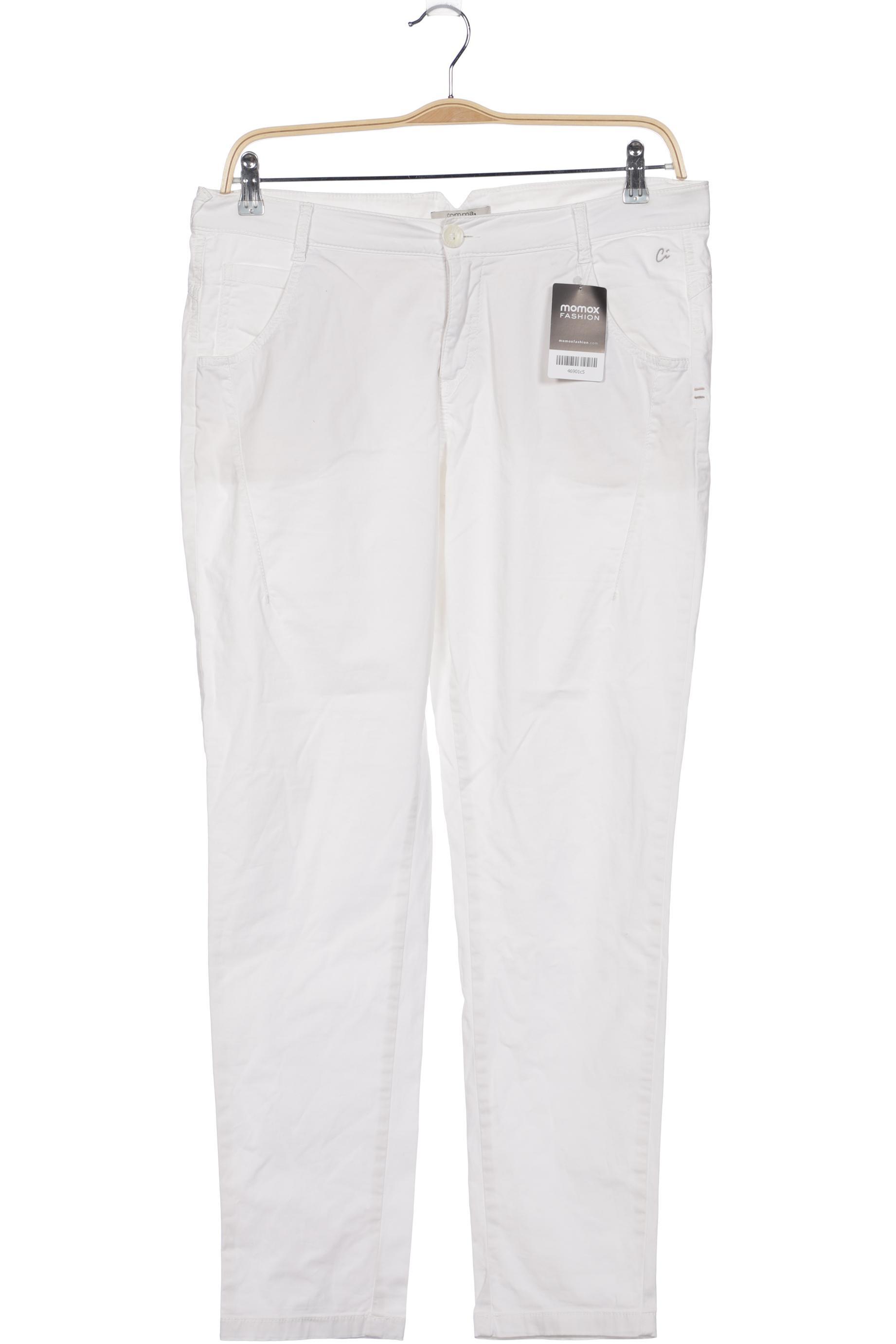 

Comma Damen Stoffhose, cremeweiß, Gr. 42