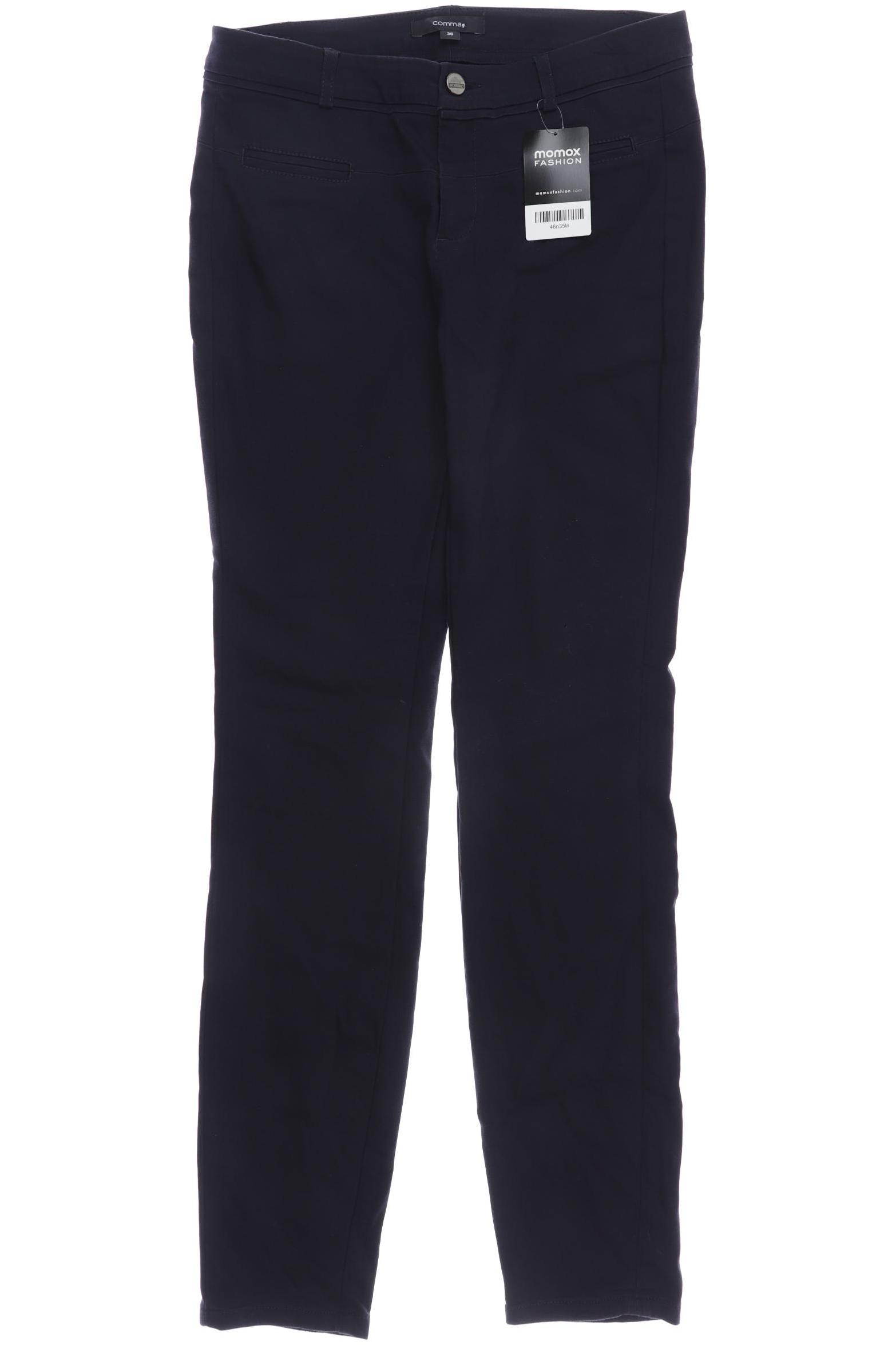 

Comma Damen Stoffhose, marineblau, Gr. 36