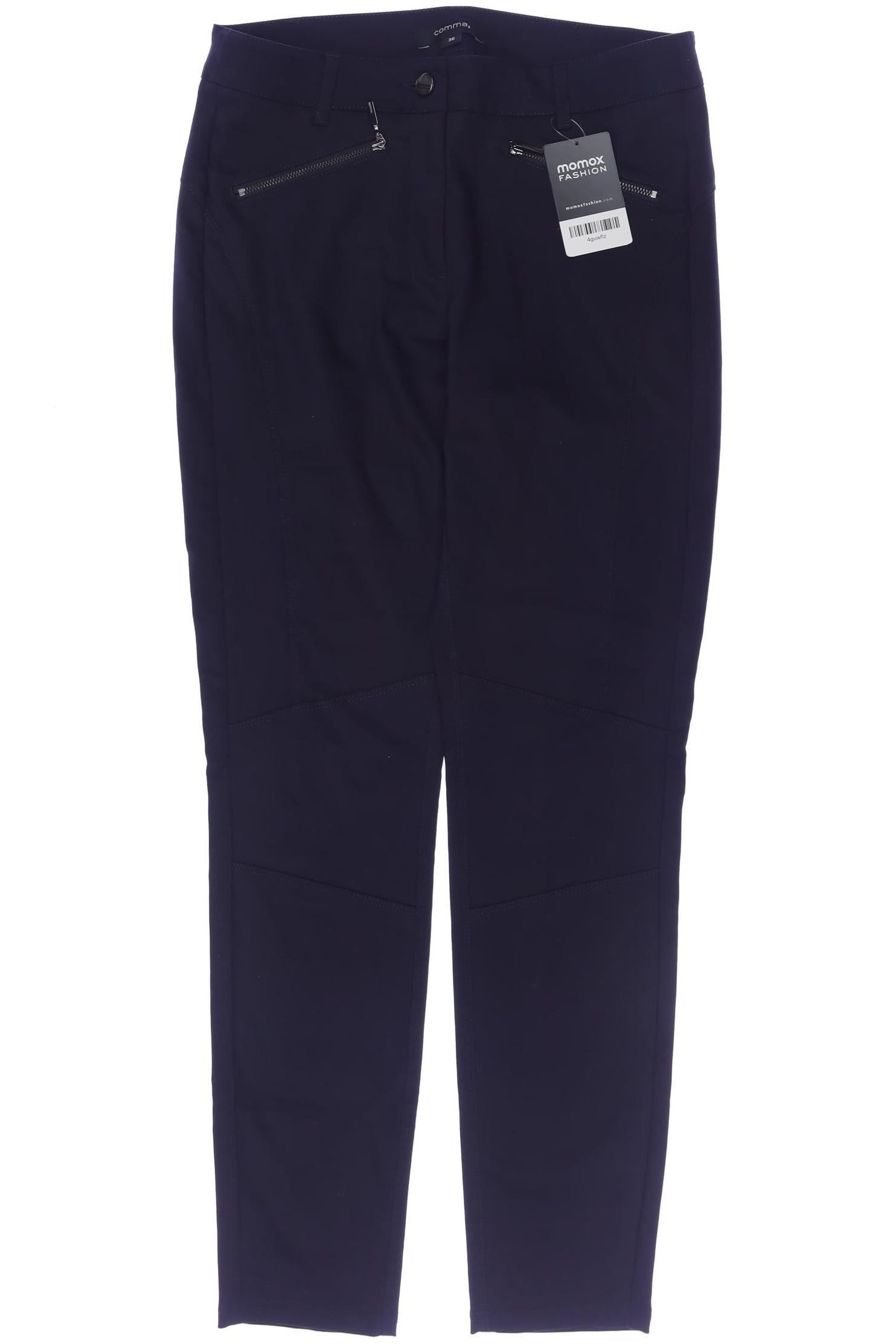 

Comma Damen Stoffhose, marineblau, Gr. 36