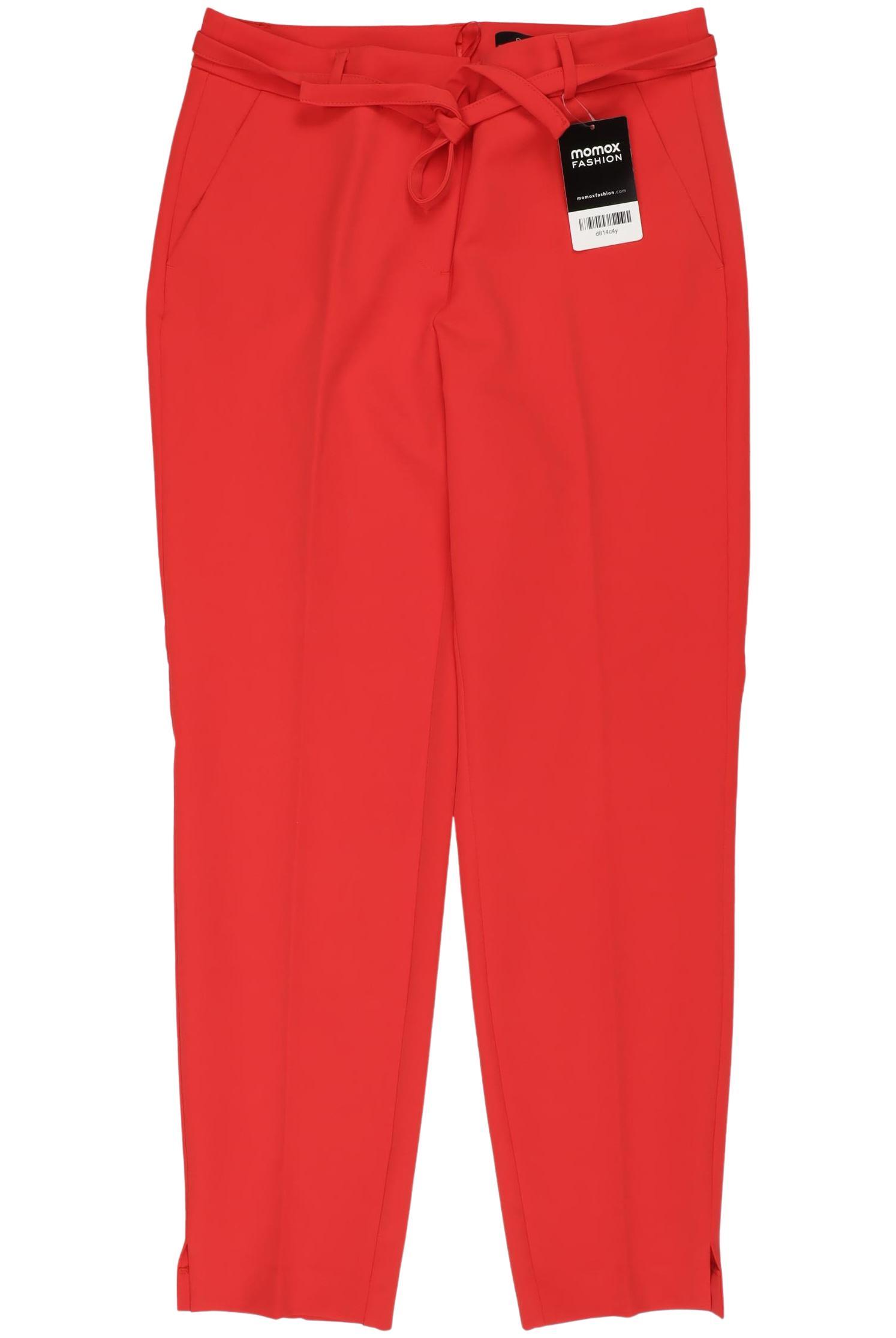 

Comma Damen Stoffhose, rot, Gr. 36