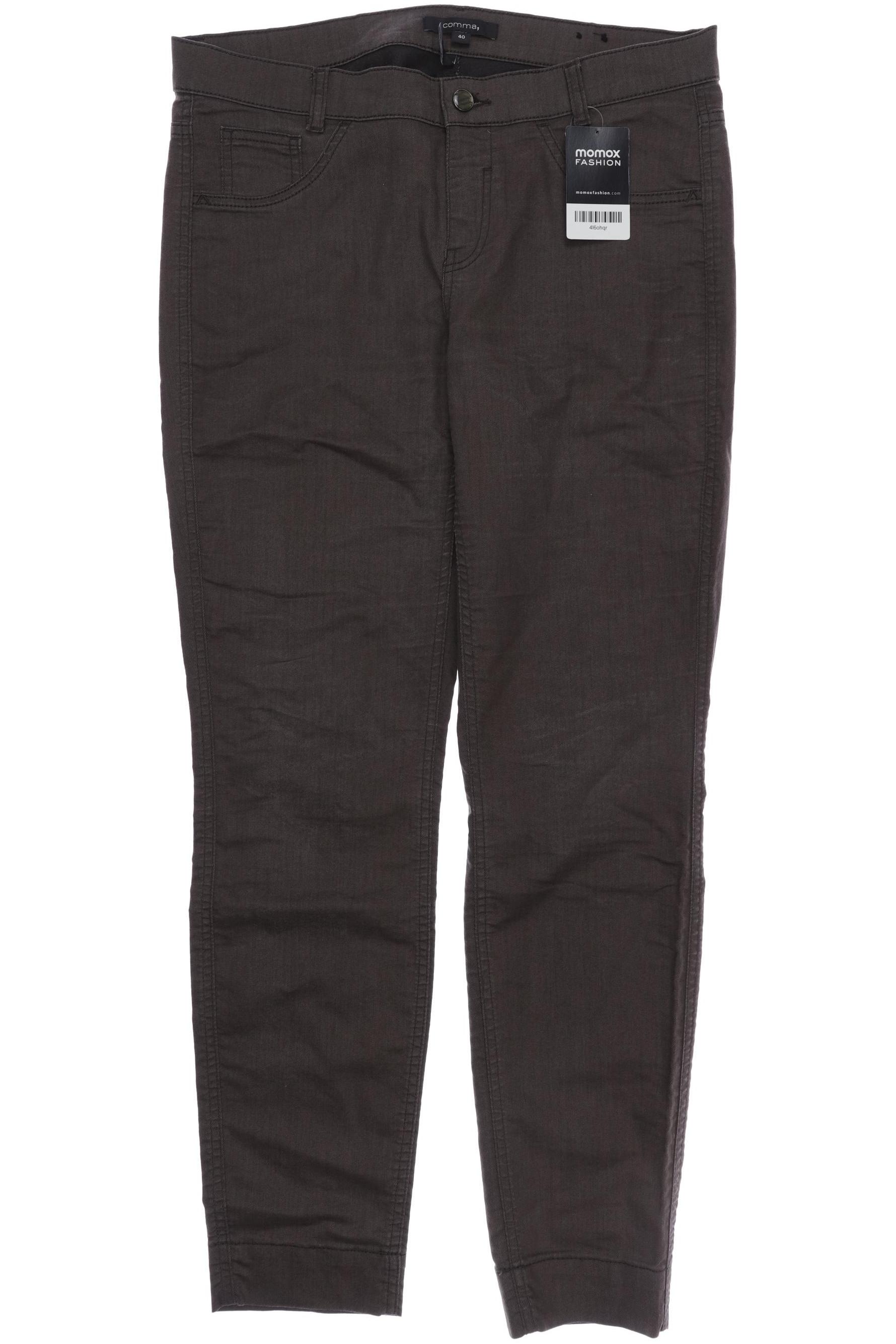 

Comma Damen Stoffhose, braun, Gr. 40
