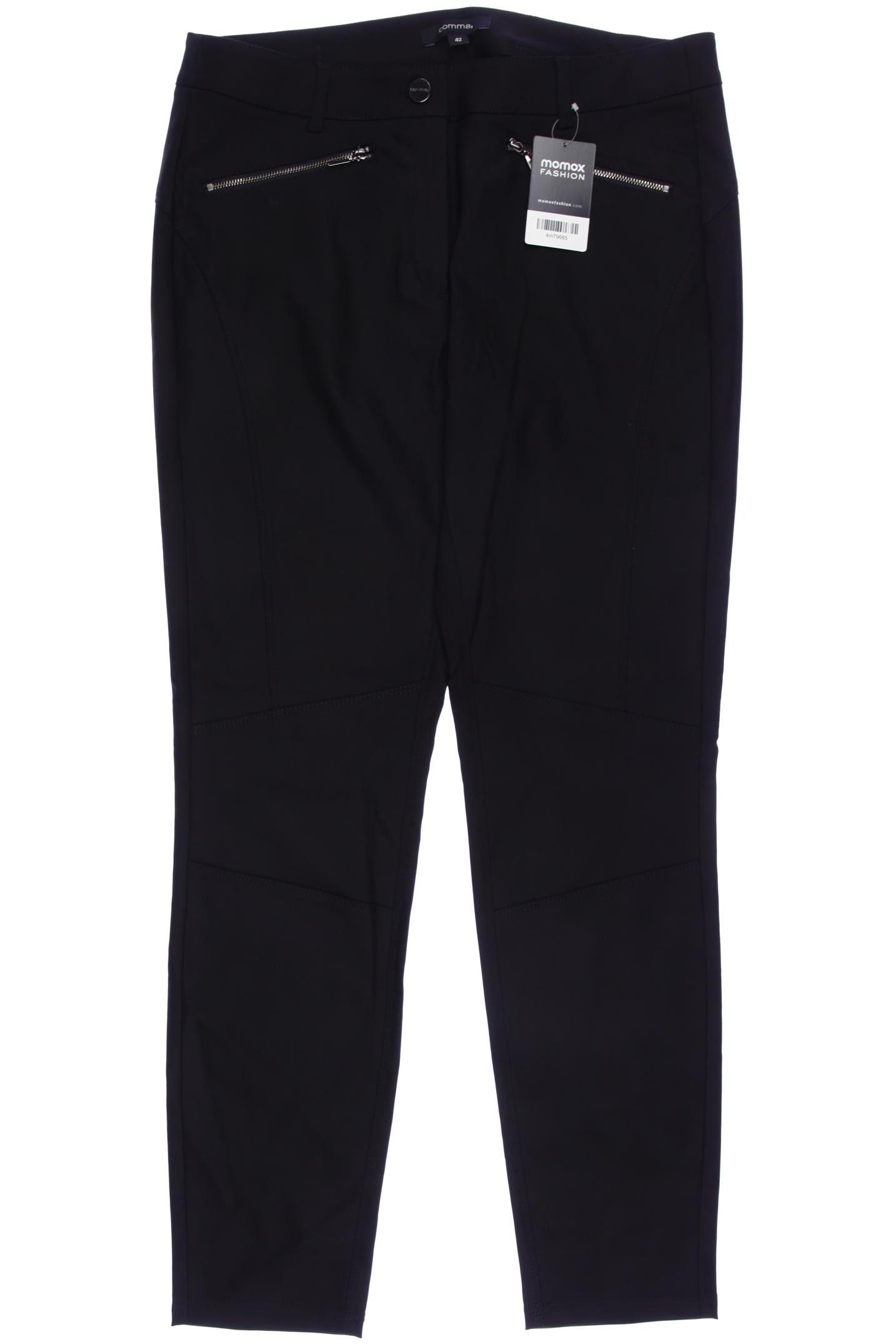 

Comma Damen Stoffhose, schwarz
