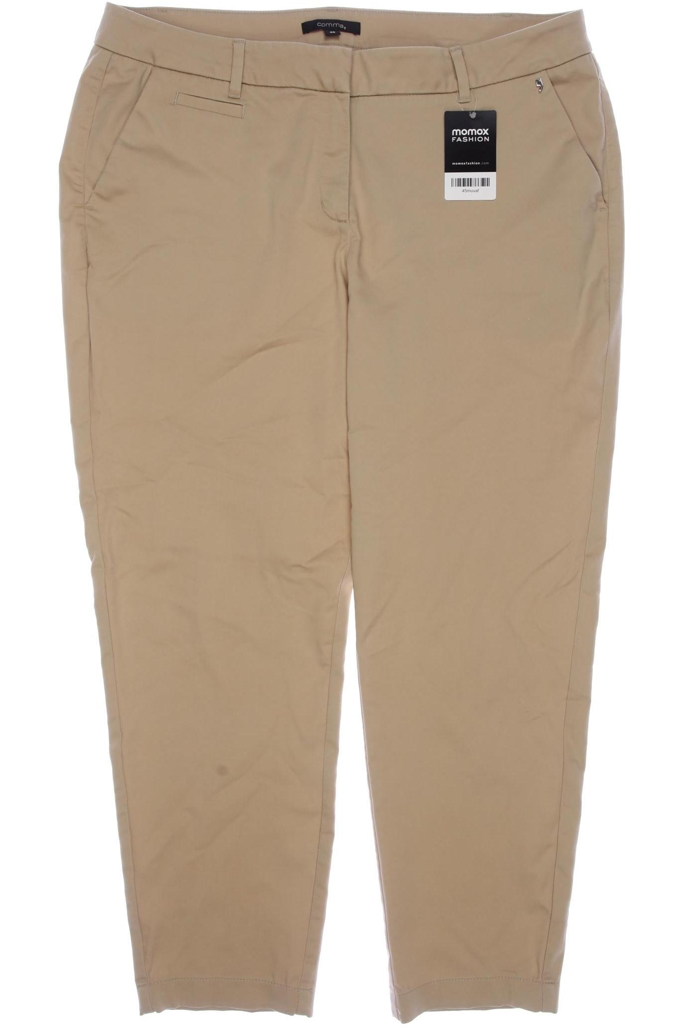 

Comma Damen Stoffhose, beige, Gr. 46