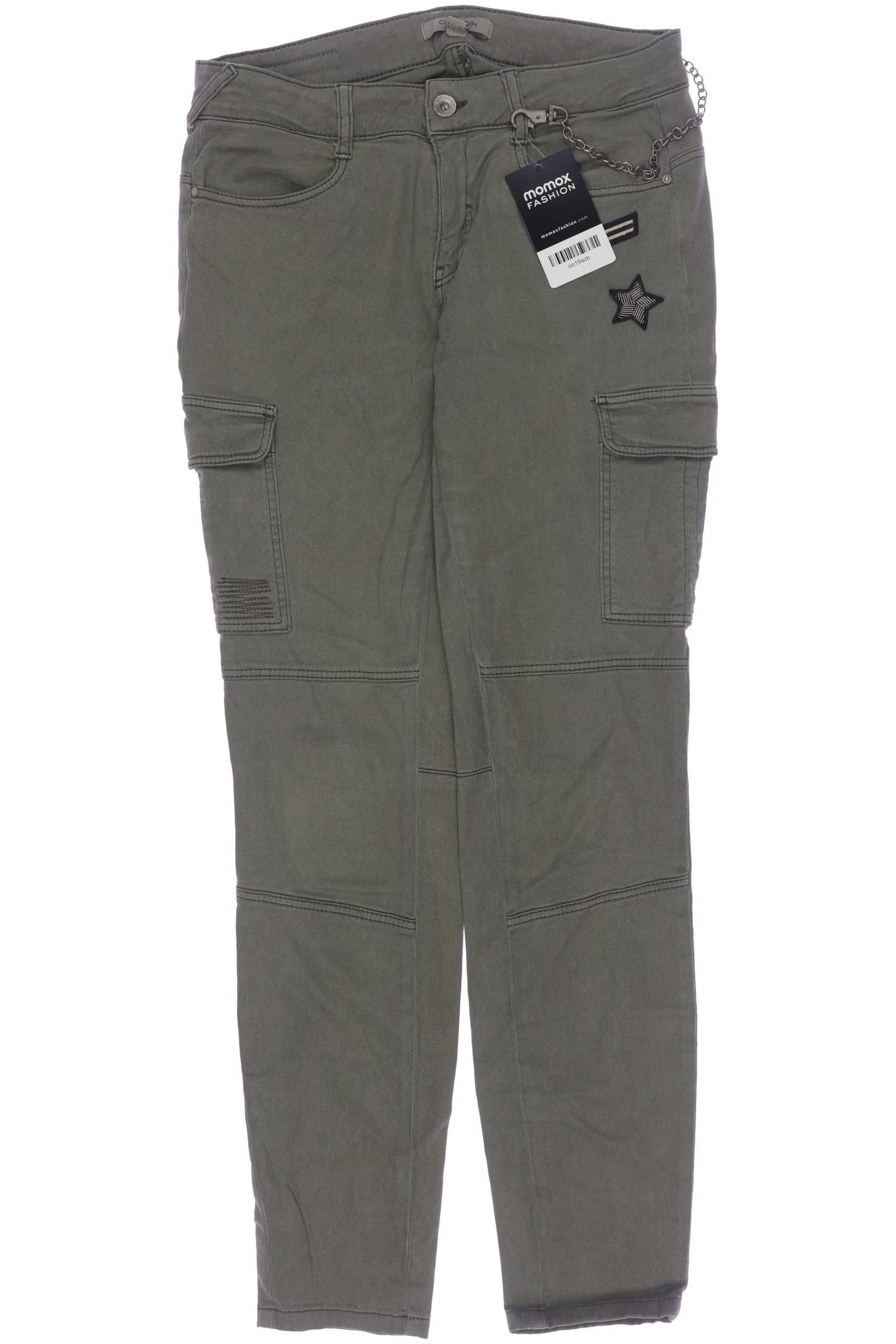 

Comma Damen Stoffhose, grün, Gr. 34