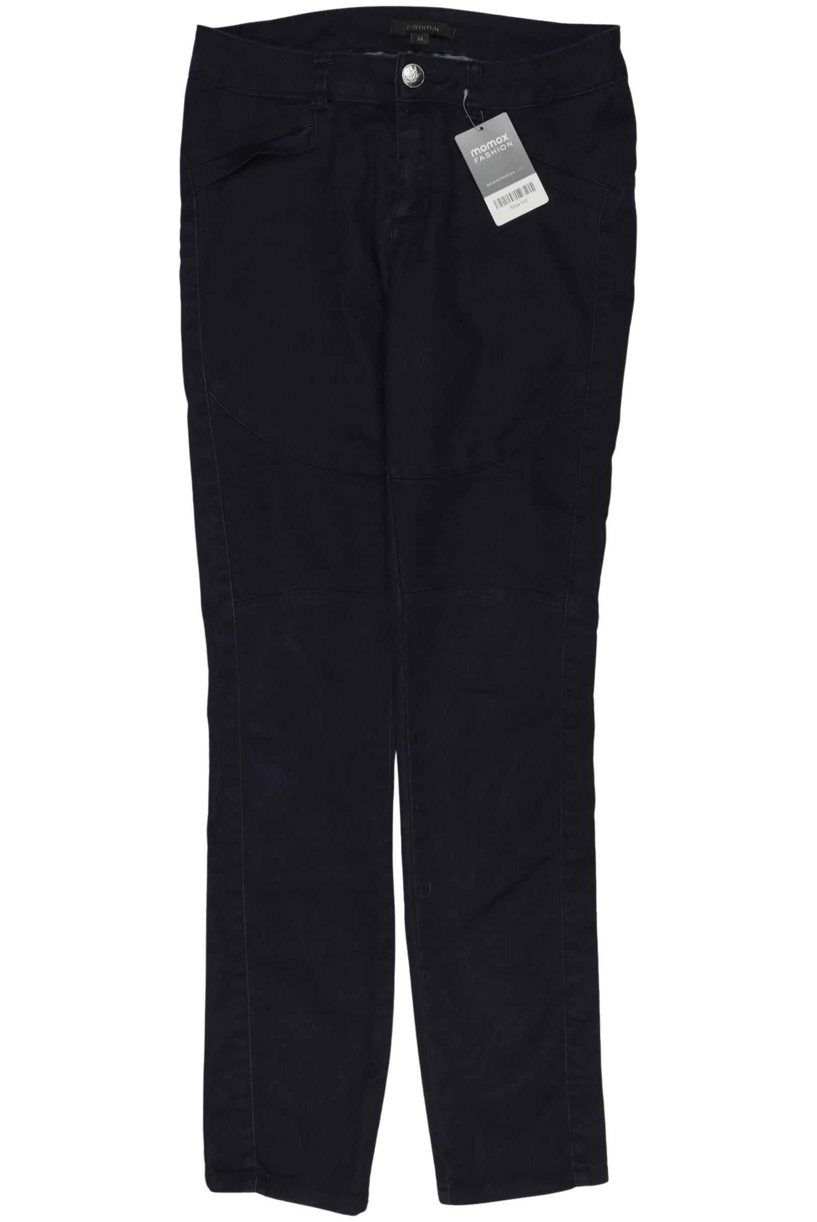

Comma Damen Stoffhose, marineblau, Gr. 34