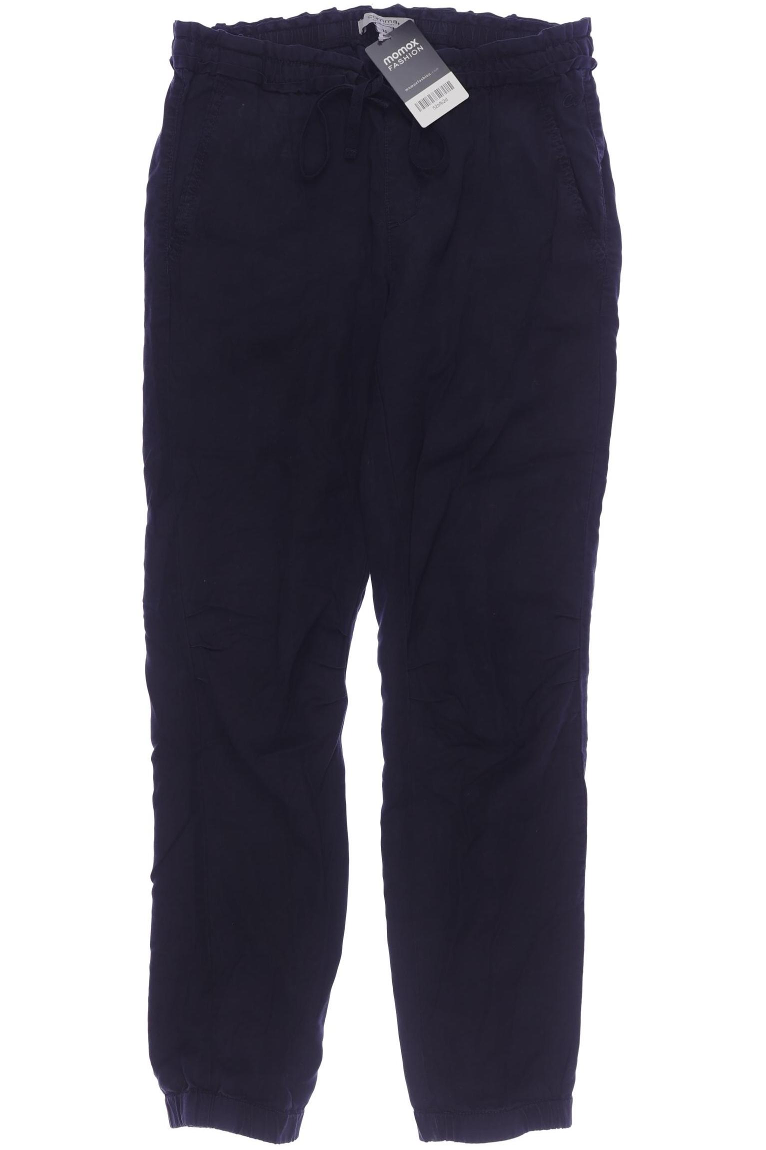

Comma Damen Stoffhose, marineblau, Gr. 34
