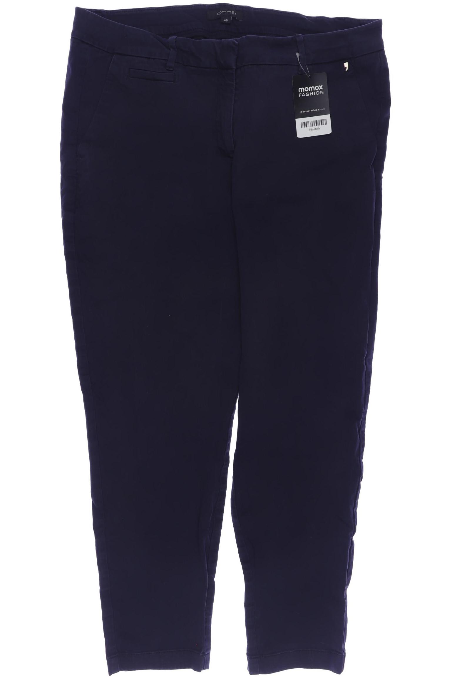 

Comma Damen Stoffhose, marineblau, Gr. 46