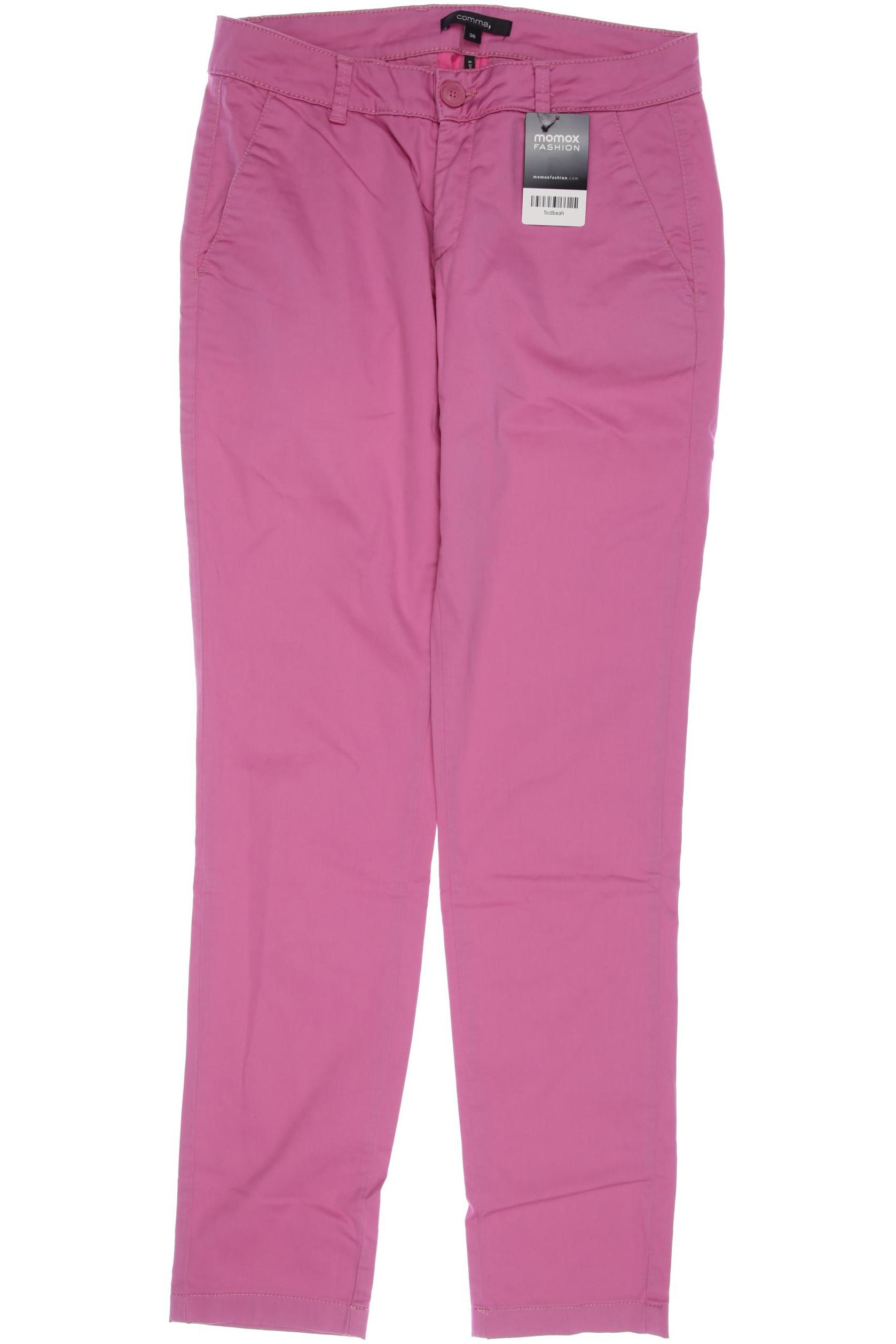 

Comma Damen Stoffhose, pink, Gr. 36