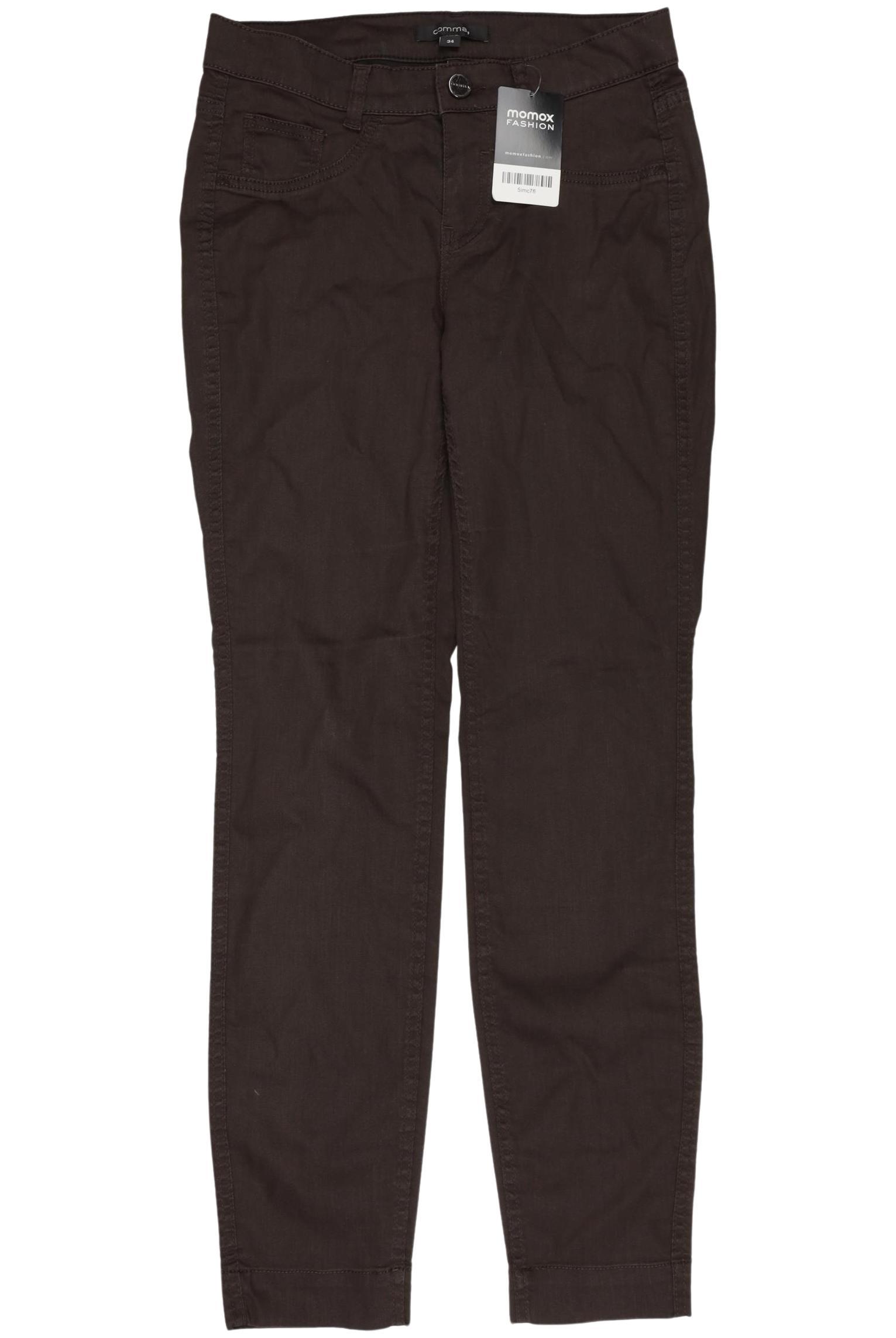 

Comma Damen Stoffhose, braun, Gr. 34
