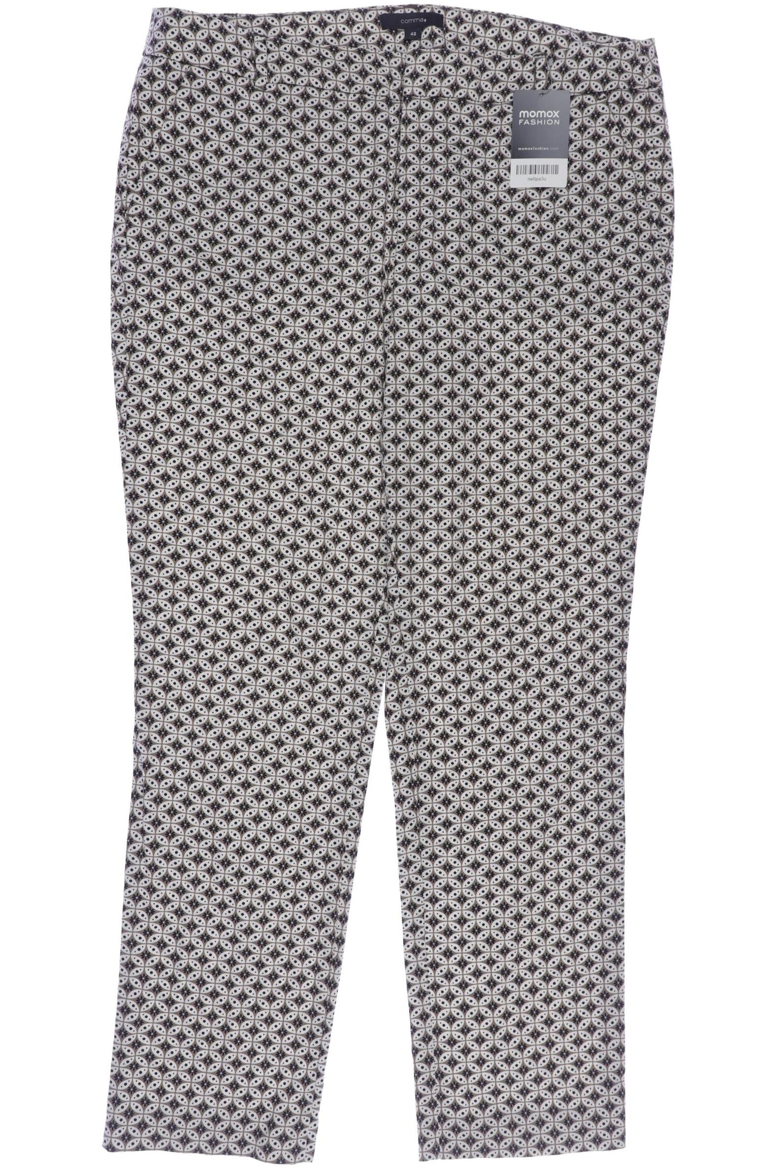 

Comma Damen Stoffhose, weiß, Gr. 42