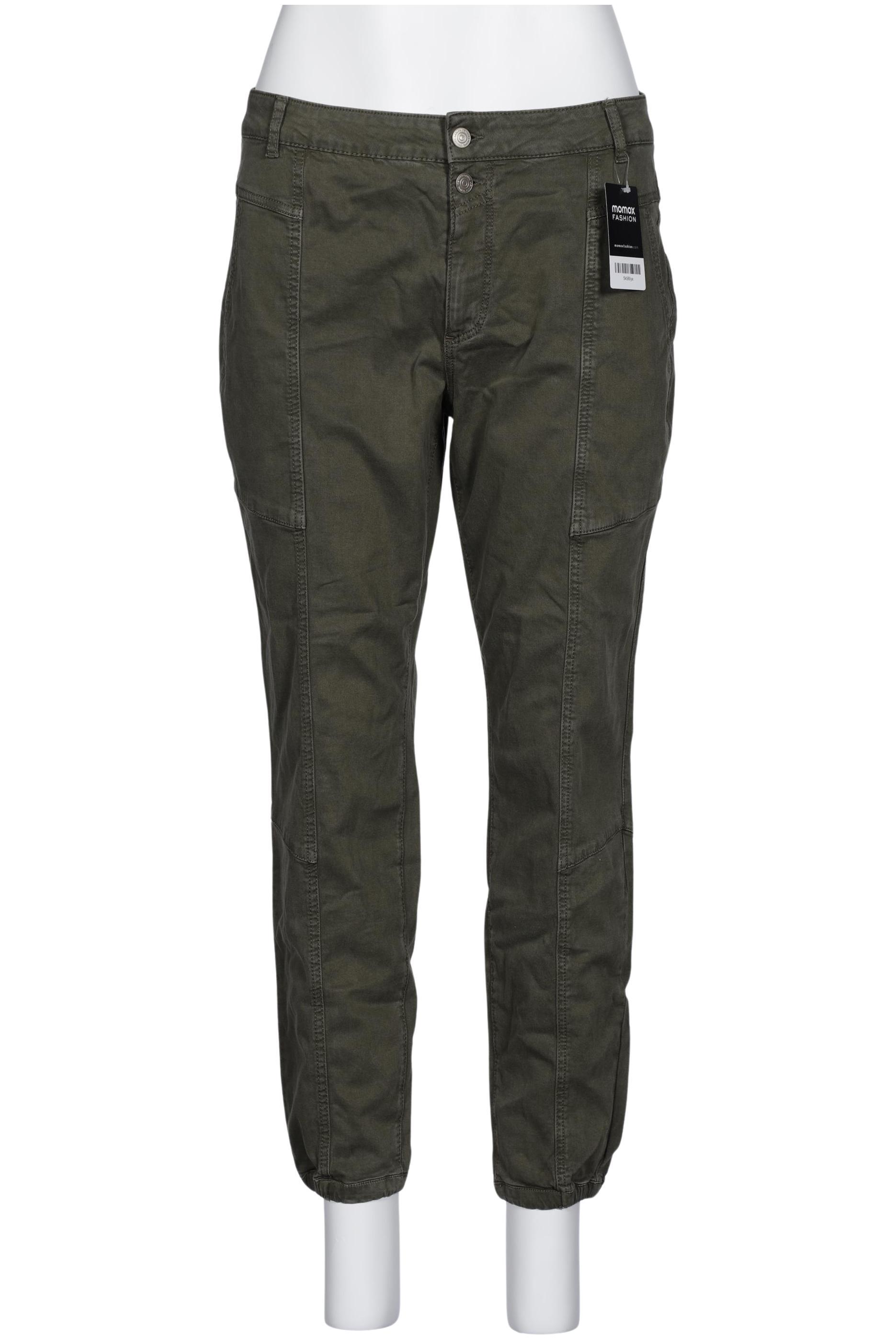 

Comma Damen Stoffhose, grün, Gr. 44