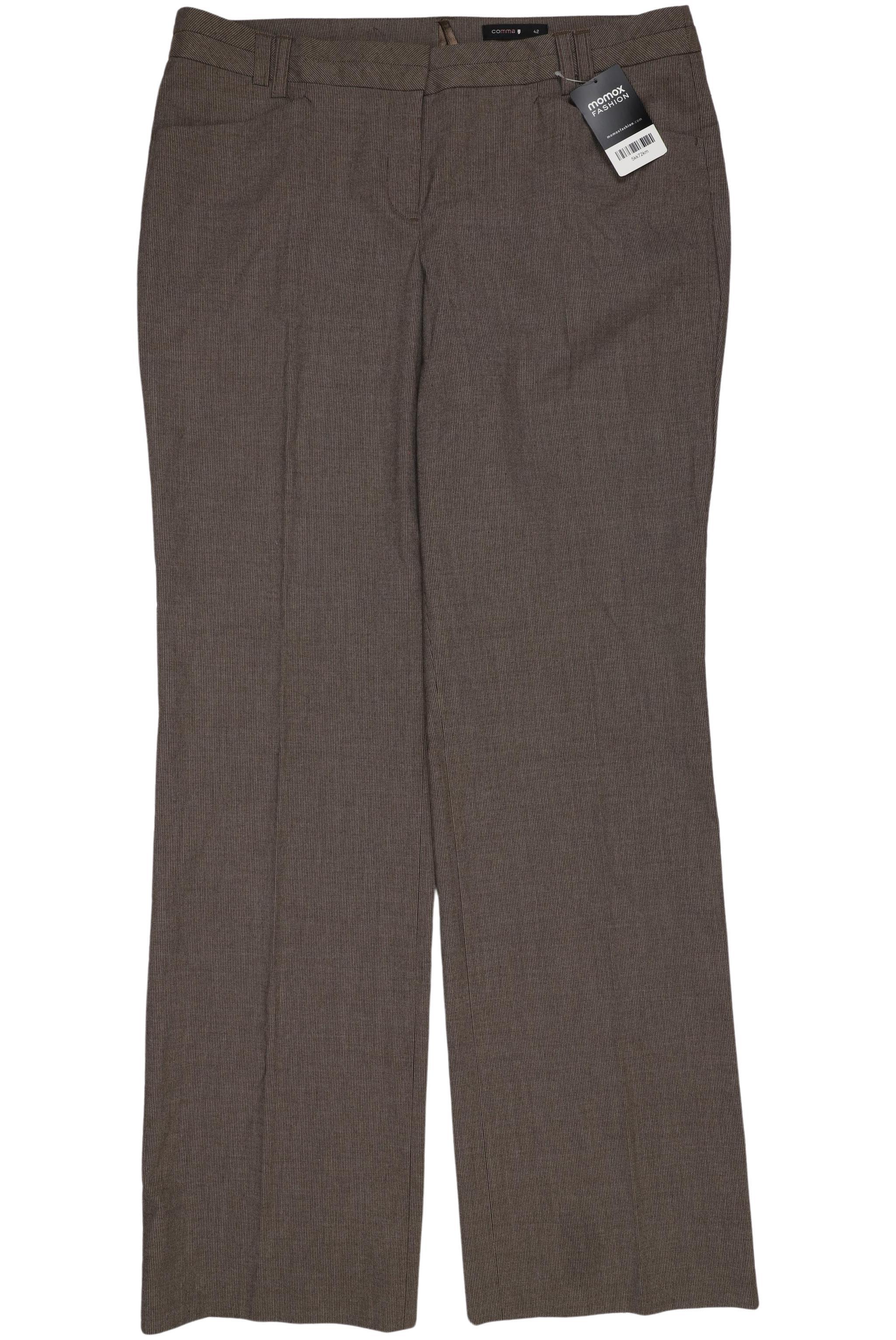 

Comma Damen Stoffhose, braun, Gr. 42