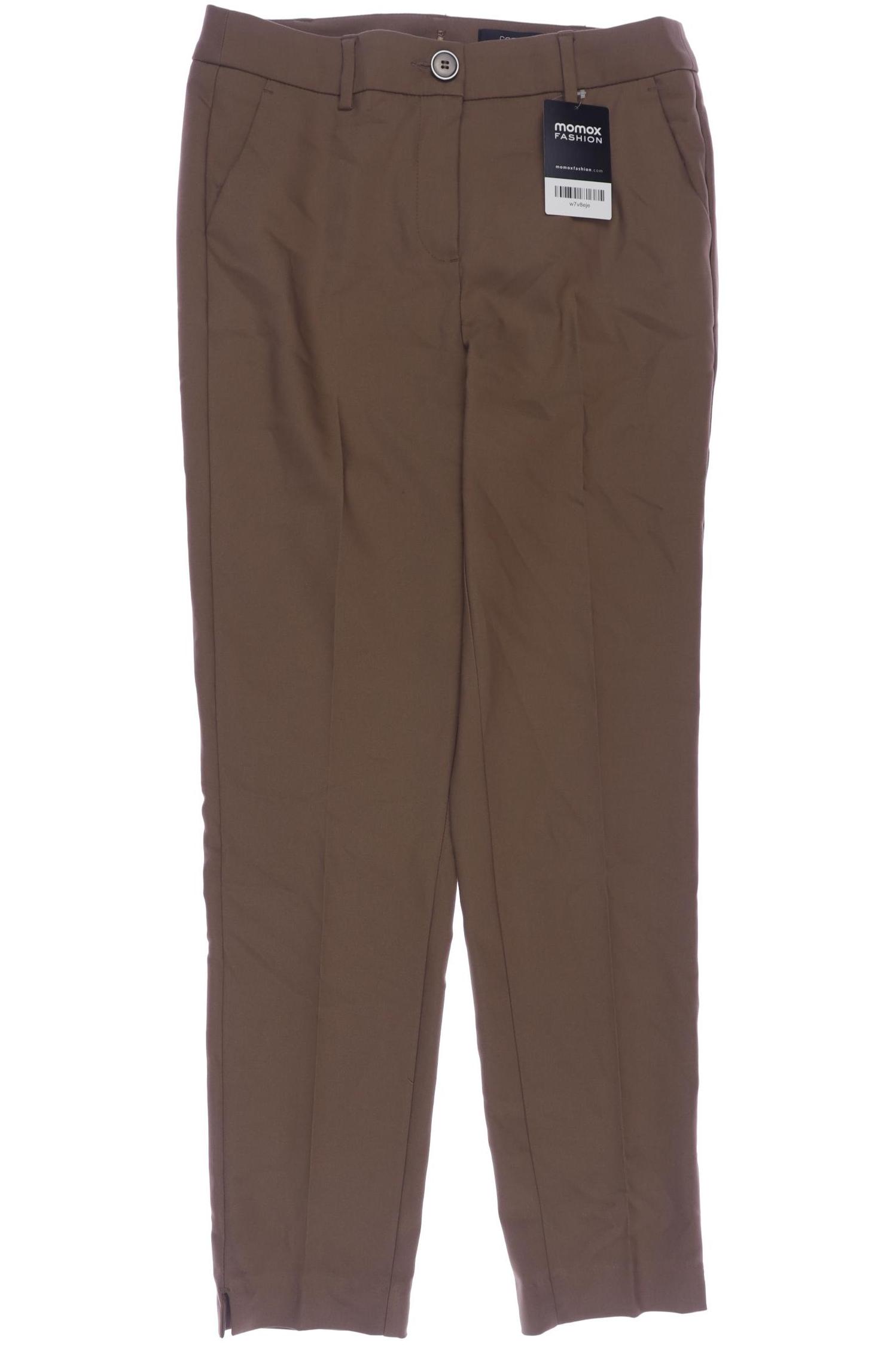 

Comma Damen Stoffhose, braun, Gr. 34