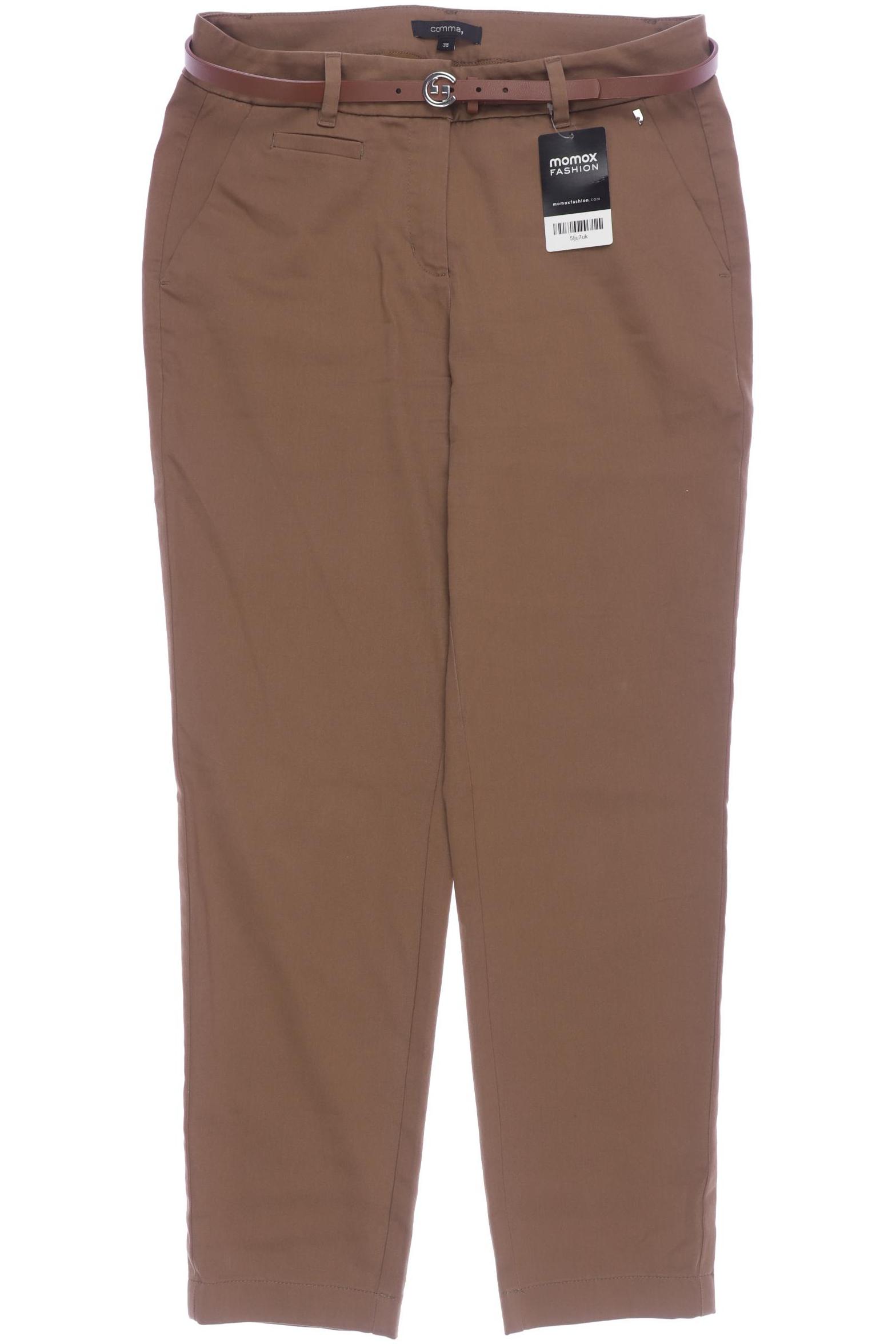 

Comma Damen Stoffhose, braun, Gr. 38