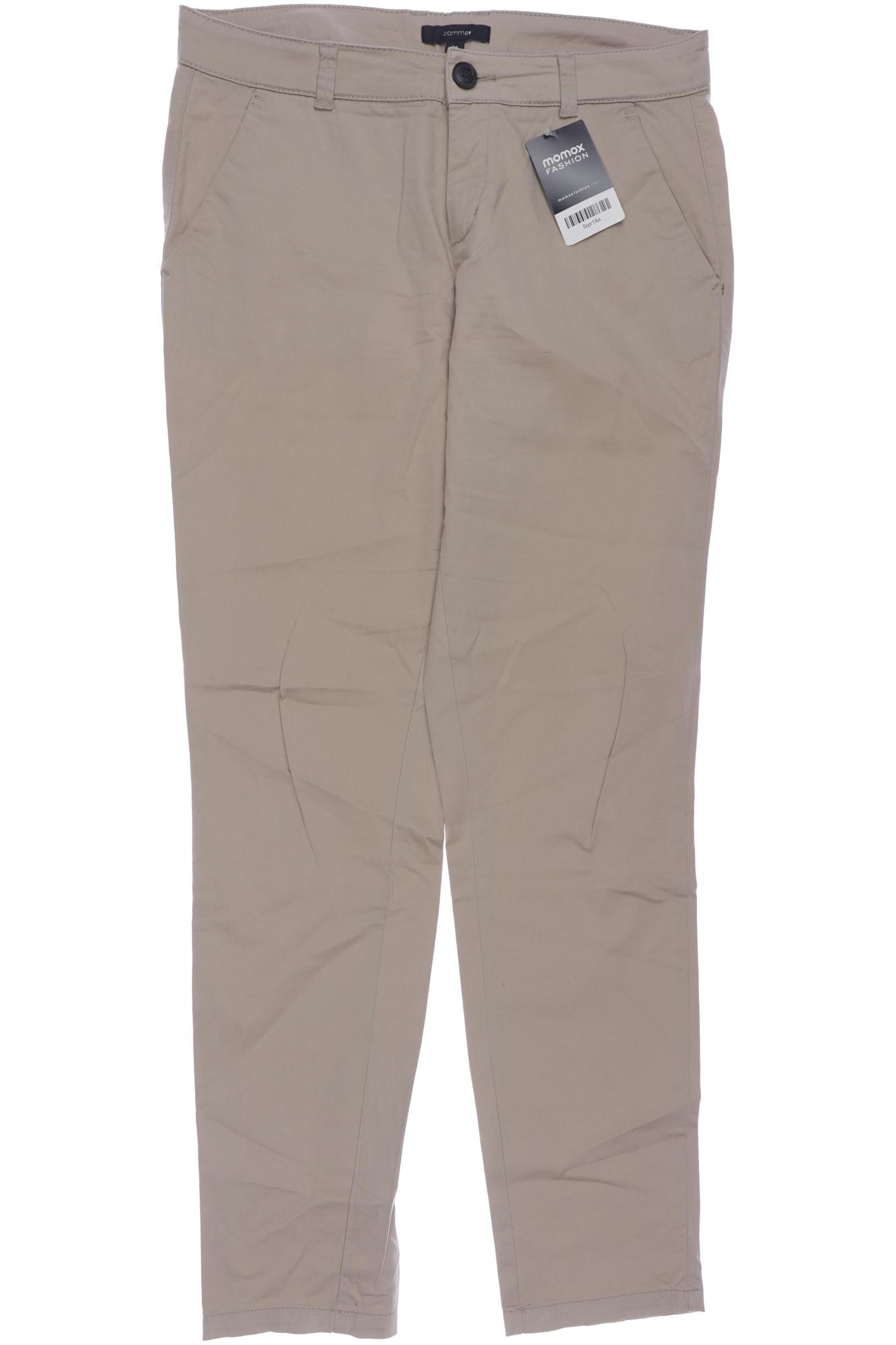 

Comma Damen Stoffhose, beige, Gr. 38