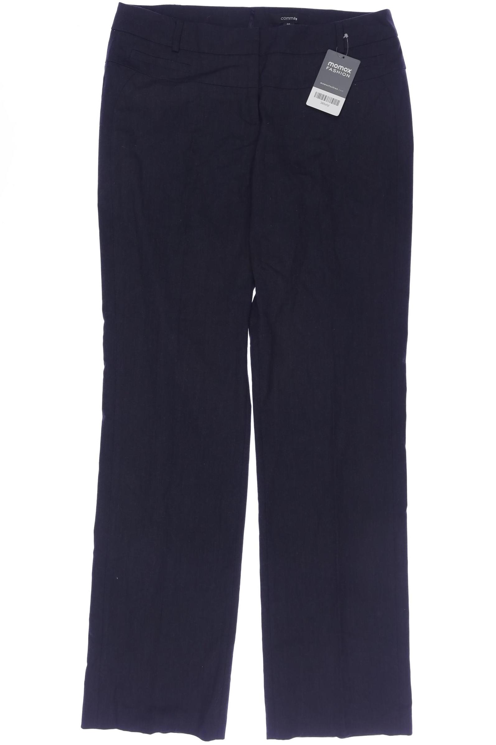 

Comma Damen Stoffhose, marineblau, Gr. 38