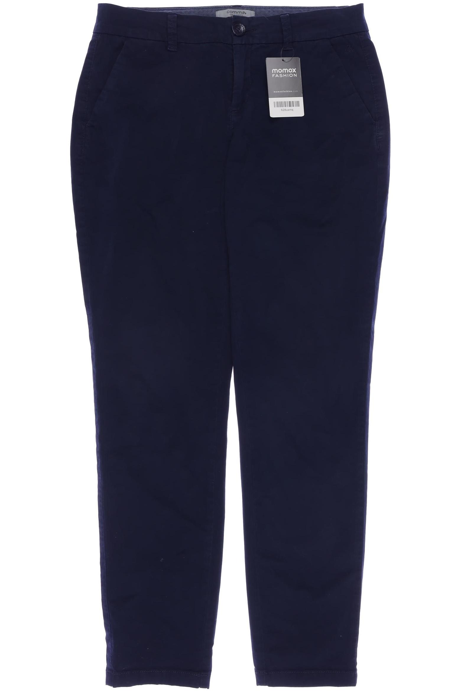

Comma Damen Stoffhose, marineblau, Gr. 36