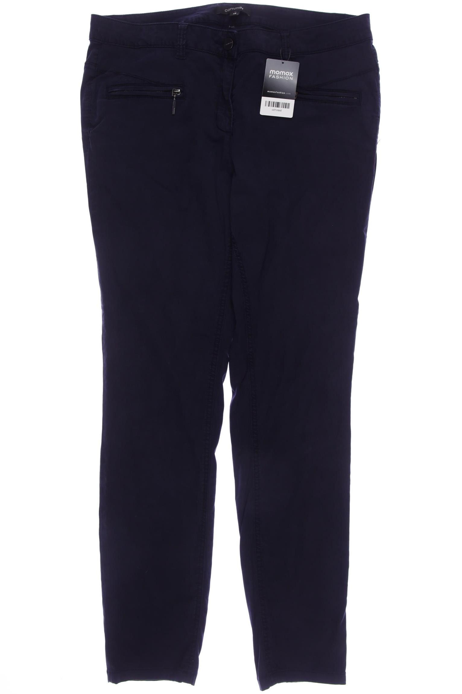 

Comma Damen Stoffhose, marineblau, Gr. 42