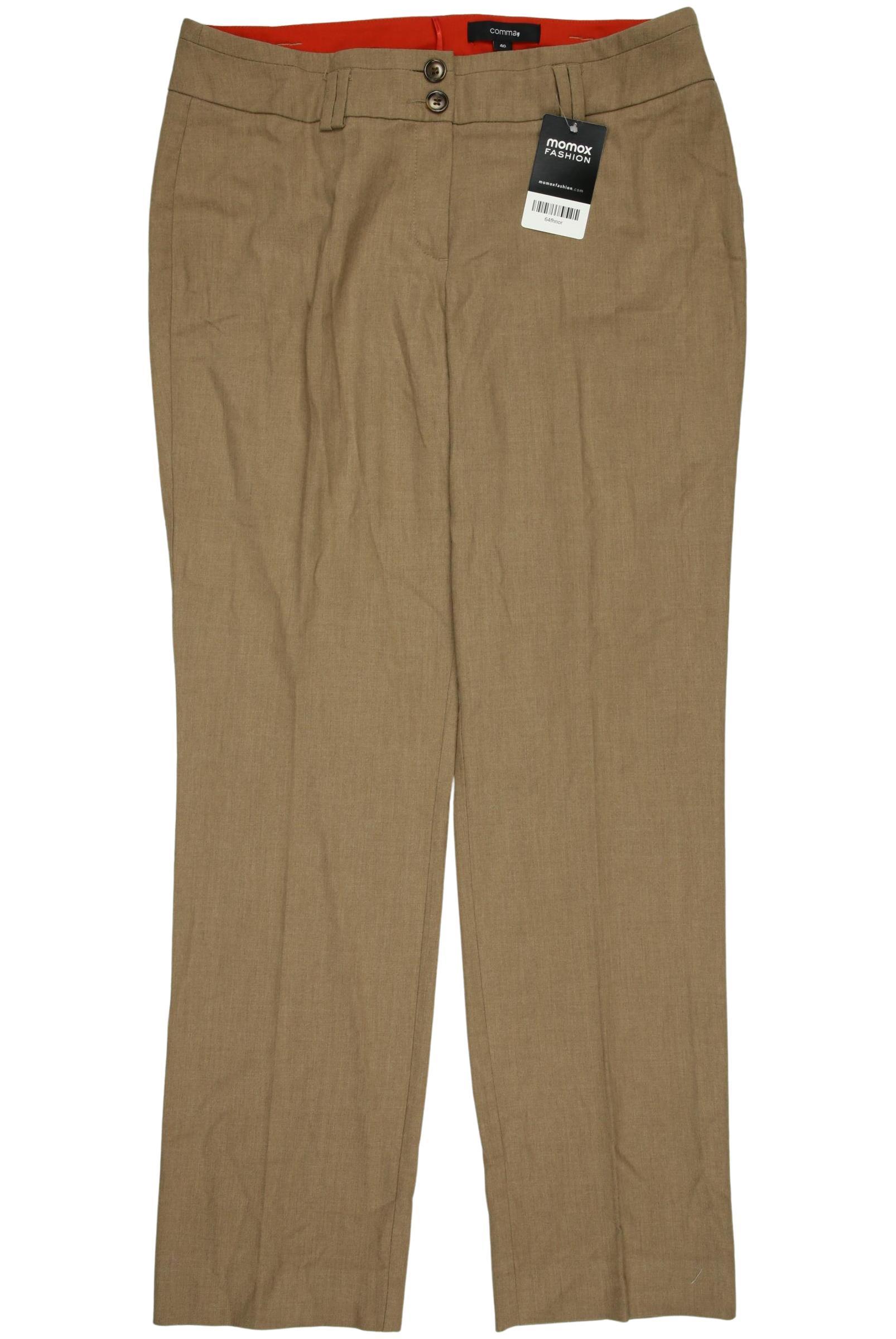 

Comma Damen Stoffhose, braun, Gr. 40
