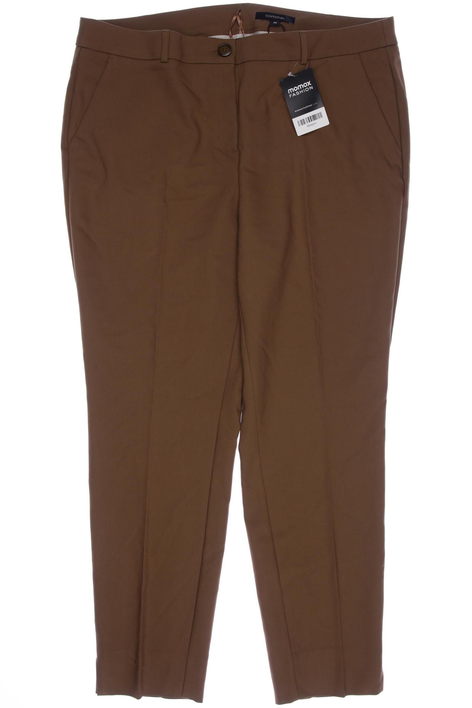 

Comma Damen Stoffhose, braun, Gr. 46