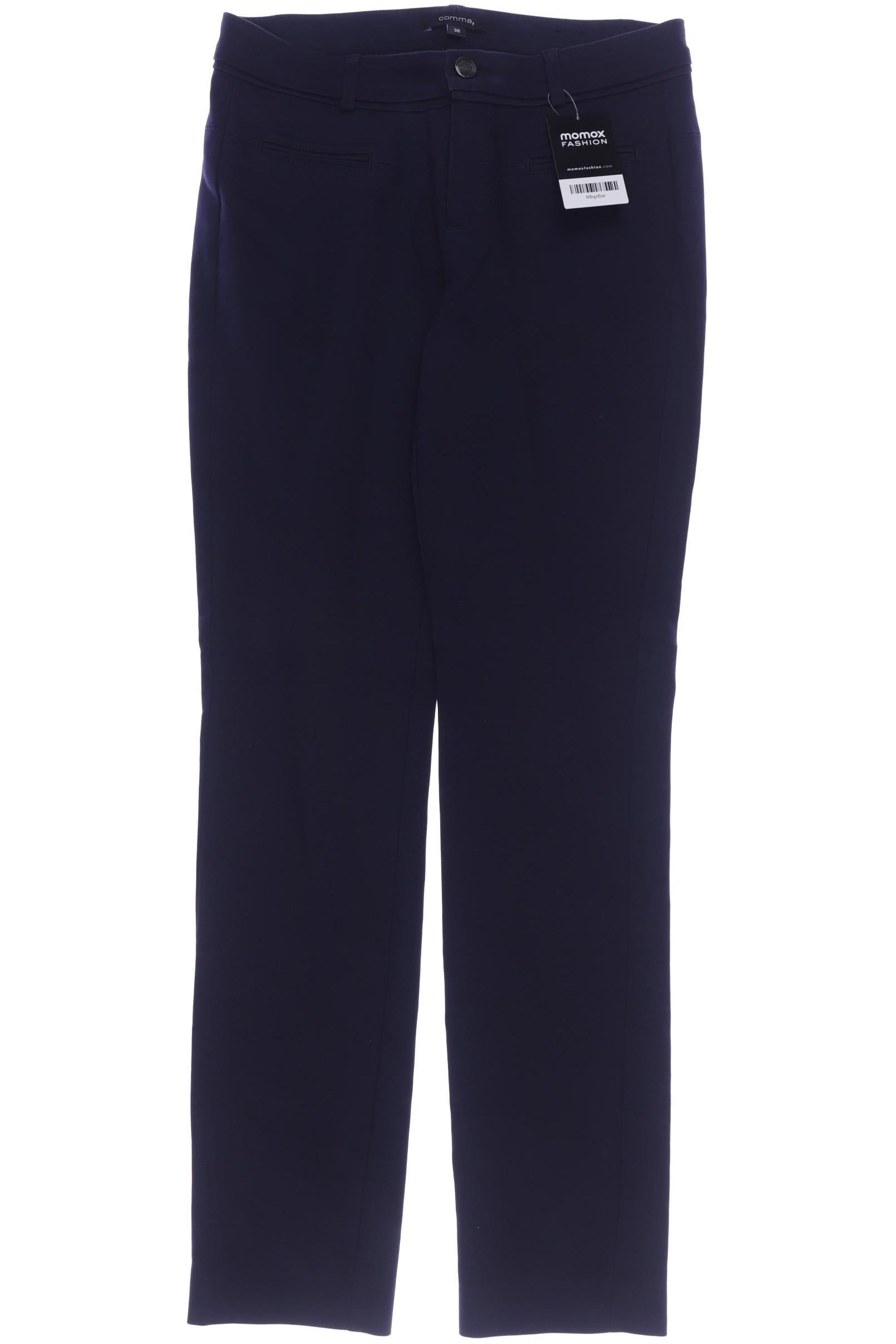 

Comma Damen Stoffhose, marineblau