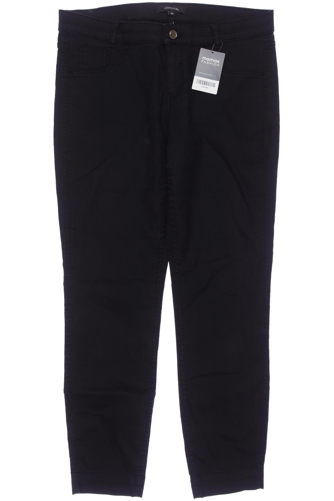 

Comma Damen Stoffhose, schwarz, Gr. 40