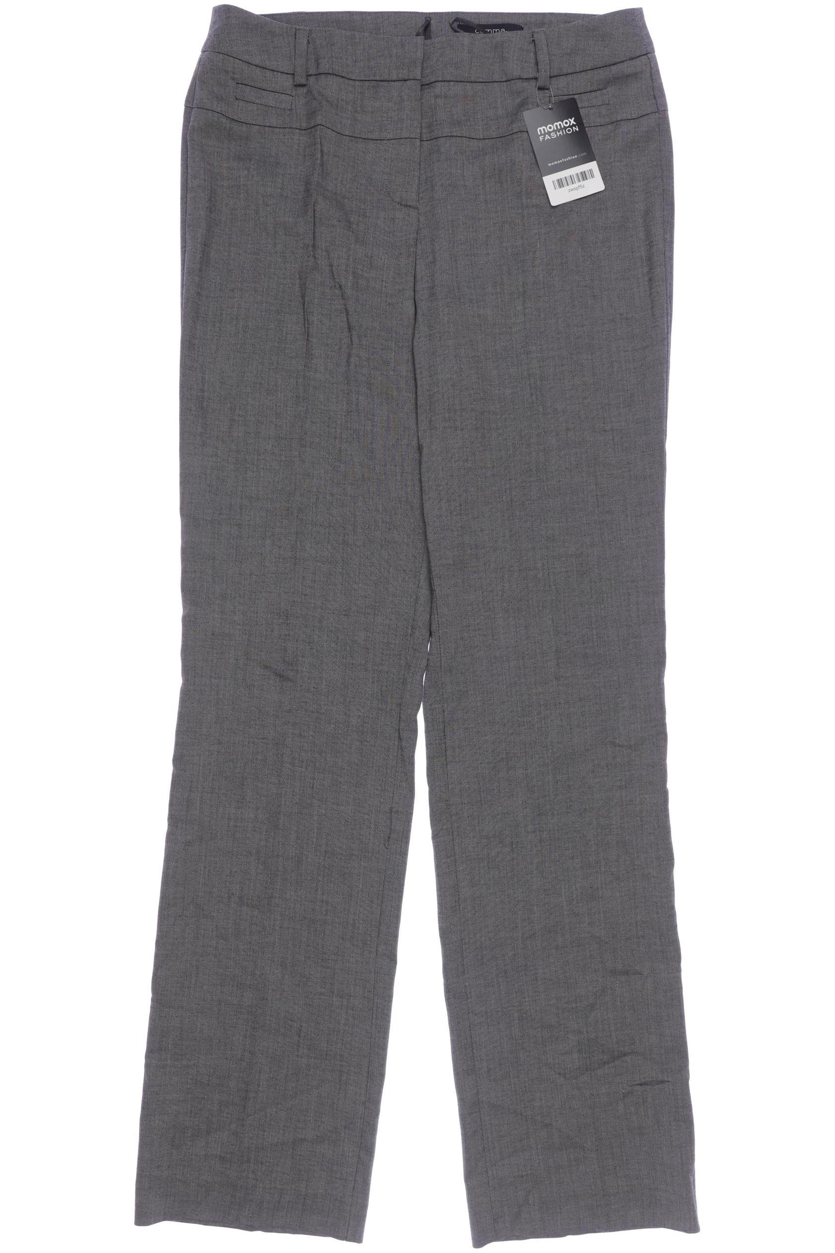 

Comma Damen Stoffhose, grau, Gr. 38