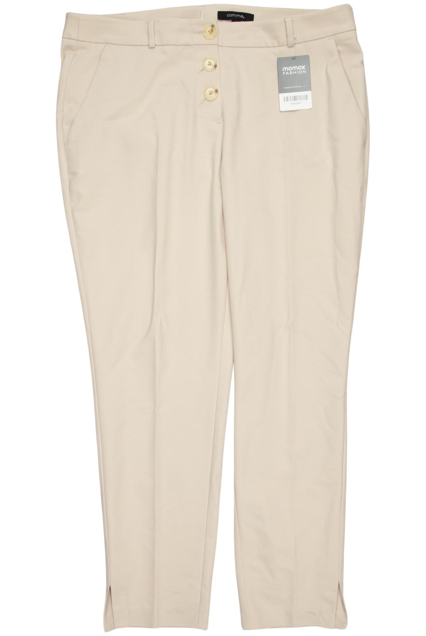 

Comma Damen Stoffhose, beige, Gr. 44
