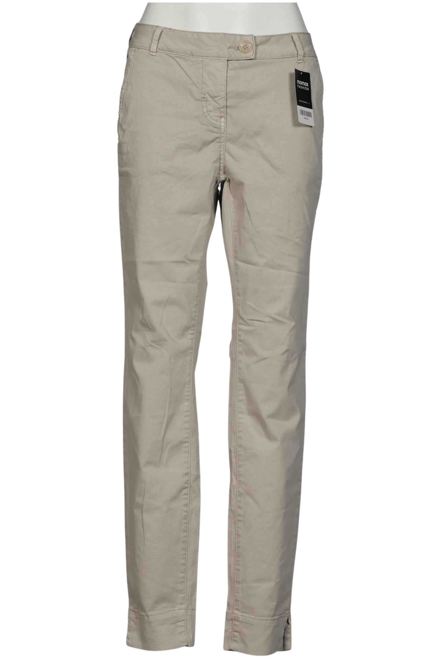 

Comma Damen Stoffhose, beige, Gr. 38