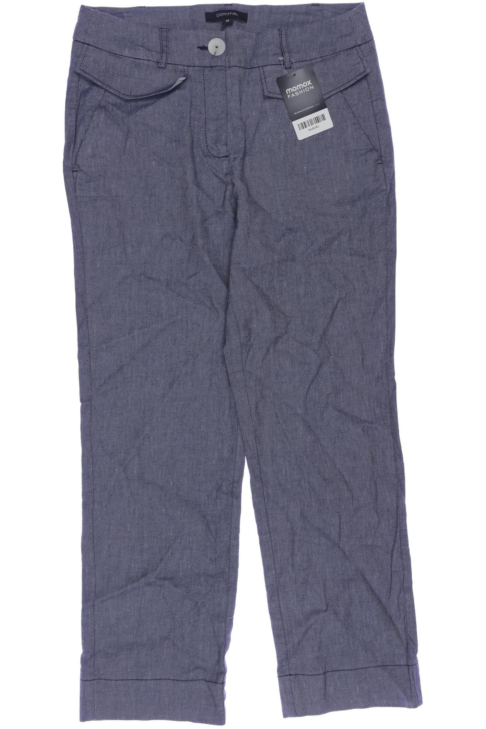 

Comma Damen Stoffhose, blau, Gr. 36