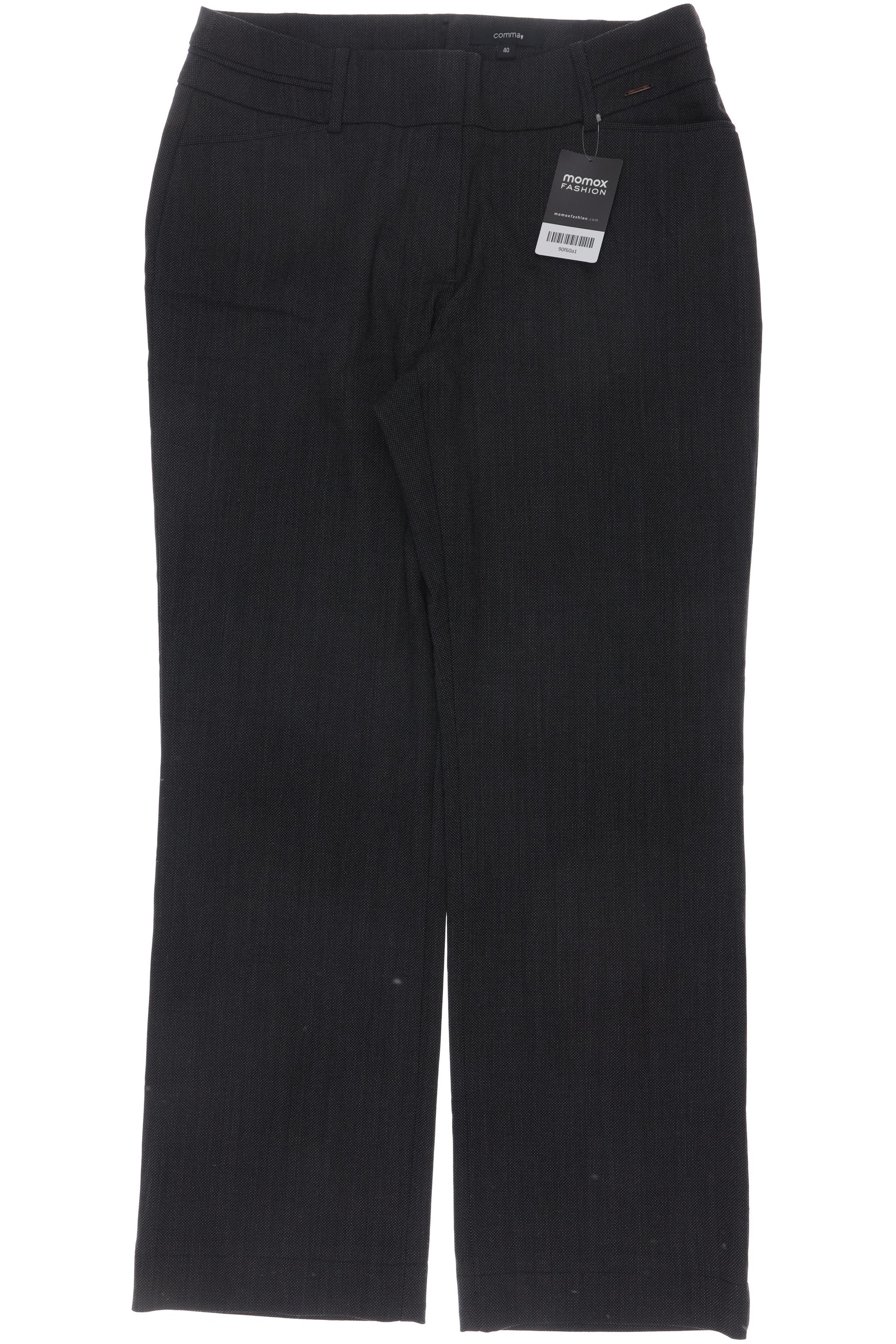 

Comma Damen Stoffhose, schwarz, Gr. 40