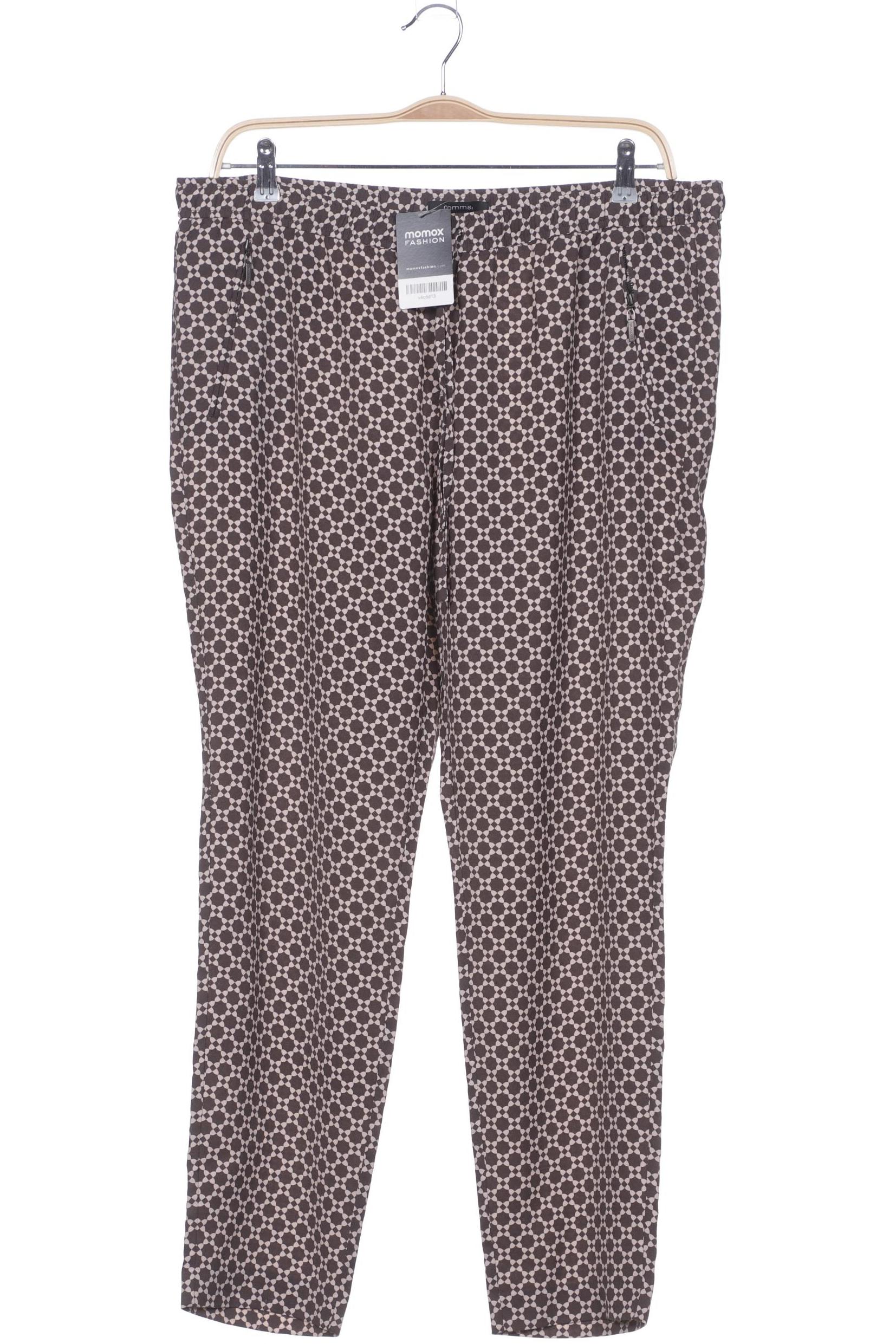 

Comma Damen Stoffhose, braun, Gr. 46
