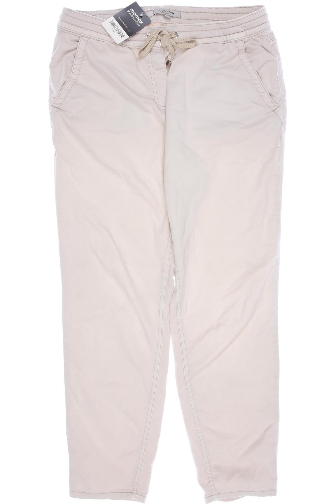 

Comma Damen Stoffhose, beige, Gr. 40