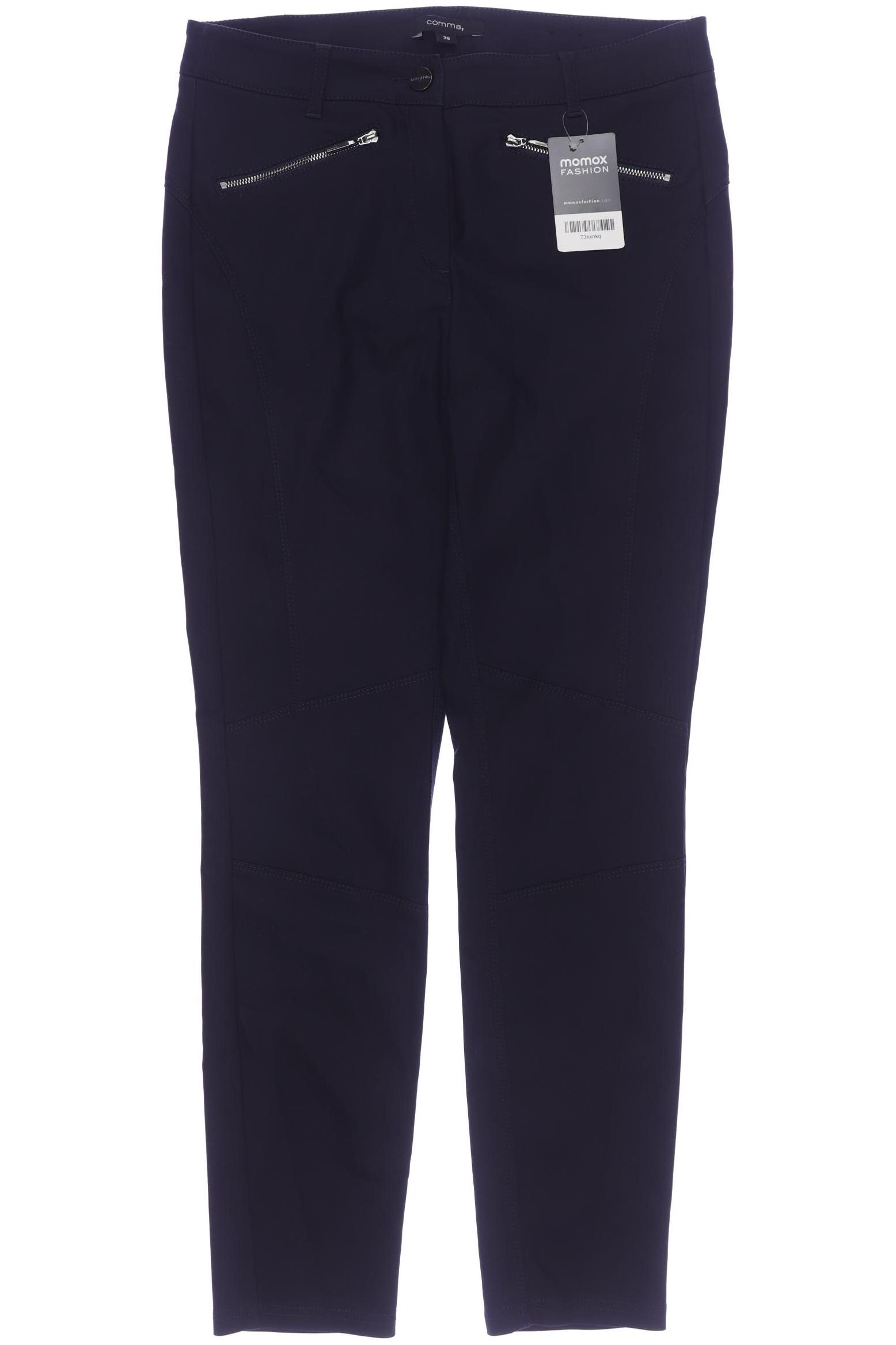 

Comma Damen Stoffhose, marineblau, Gr. 38