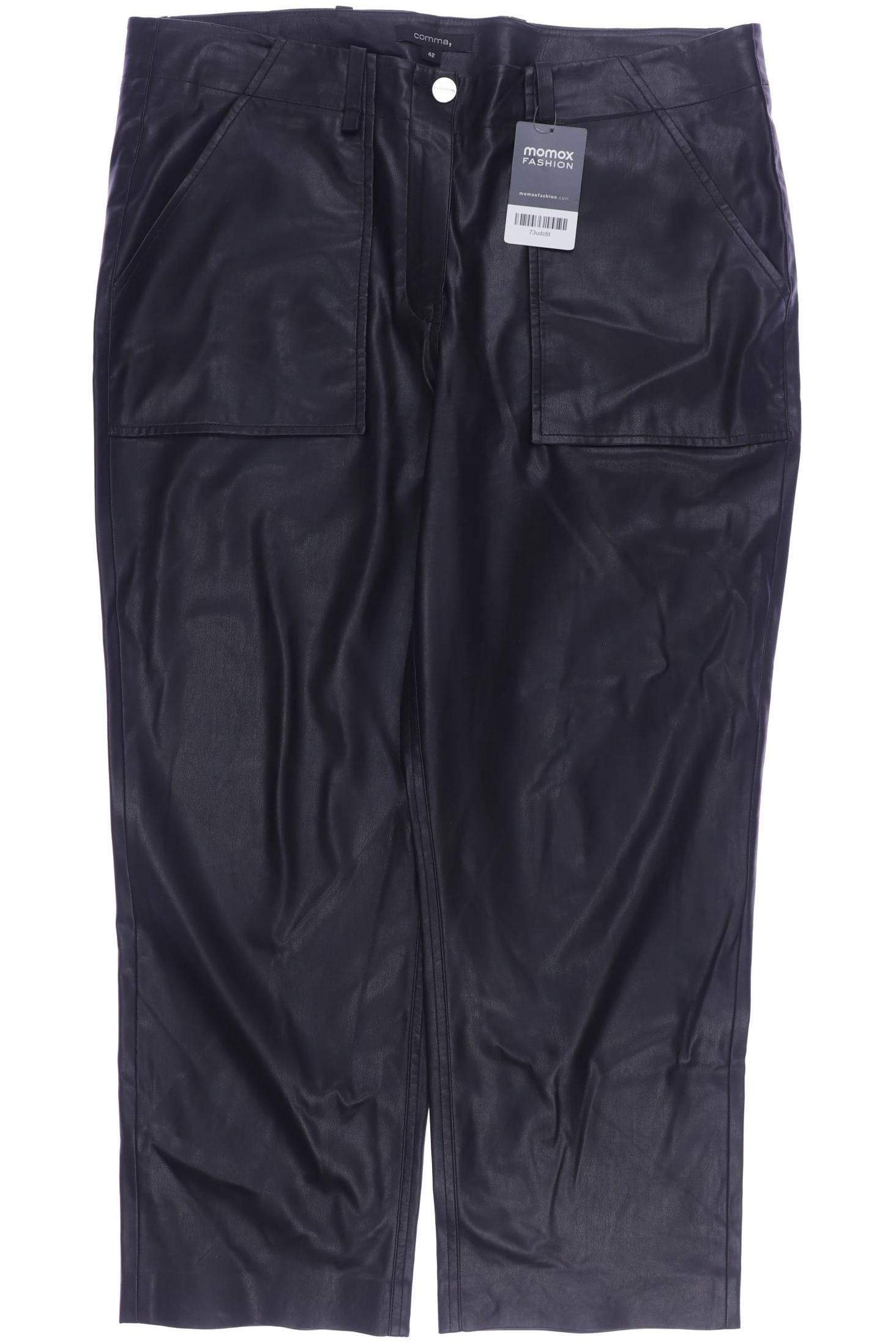 

Comma Damen Stoffhose, schwarz