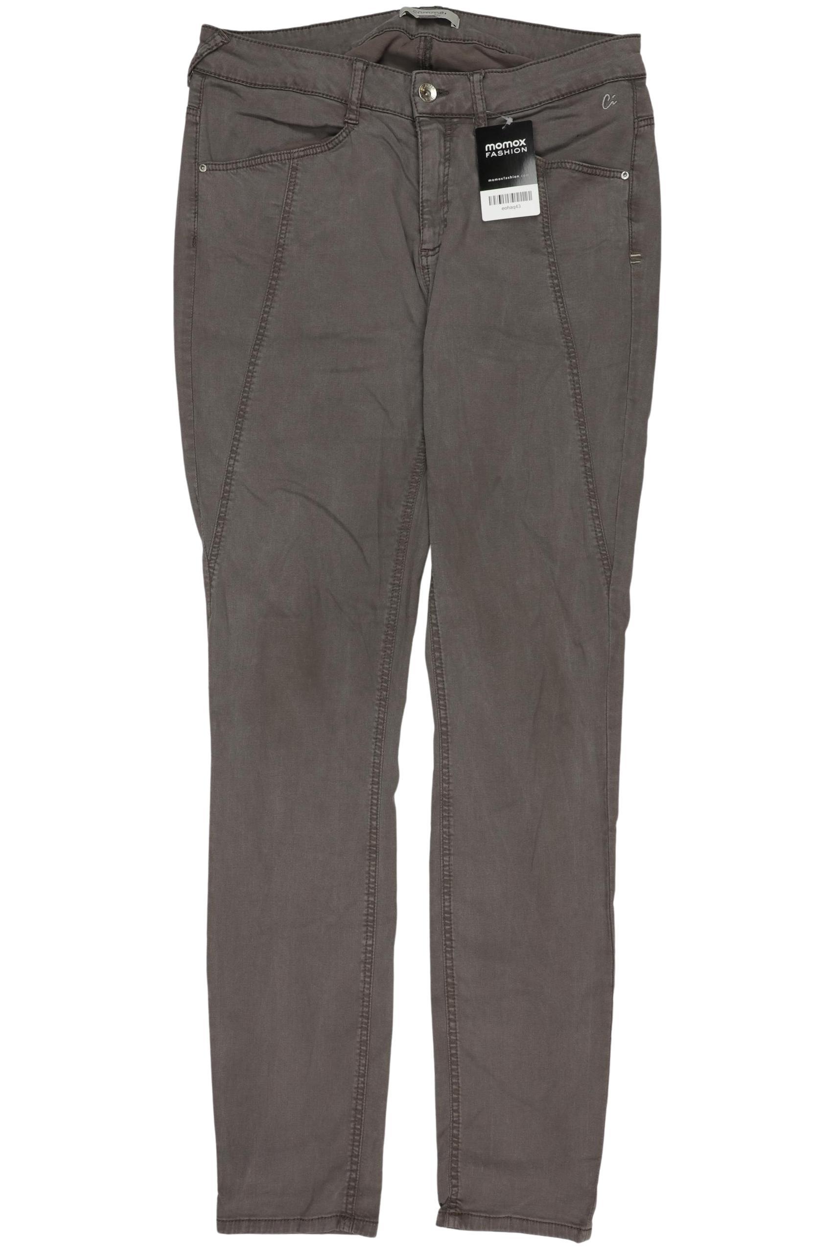 

Comma Damen Stoffhose, braun, Gr. 42
