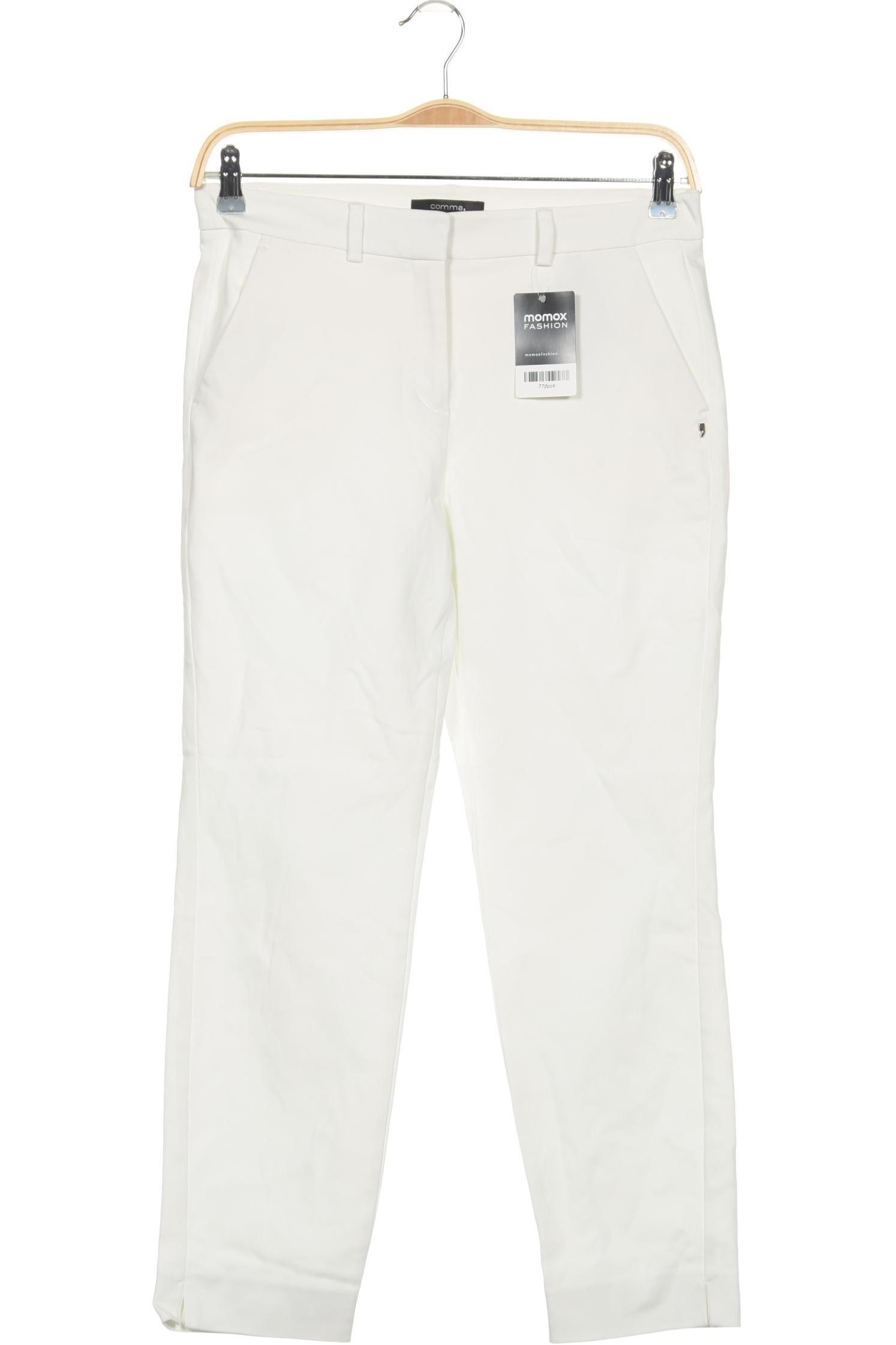

Comma Damen Stoffhose, weiß, Gr. 38