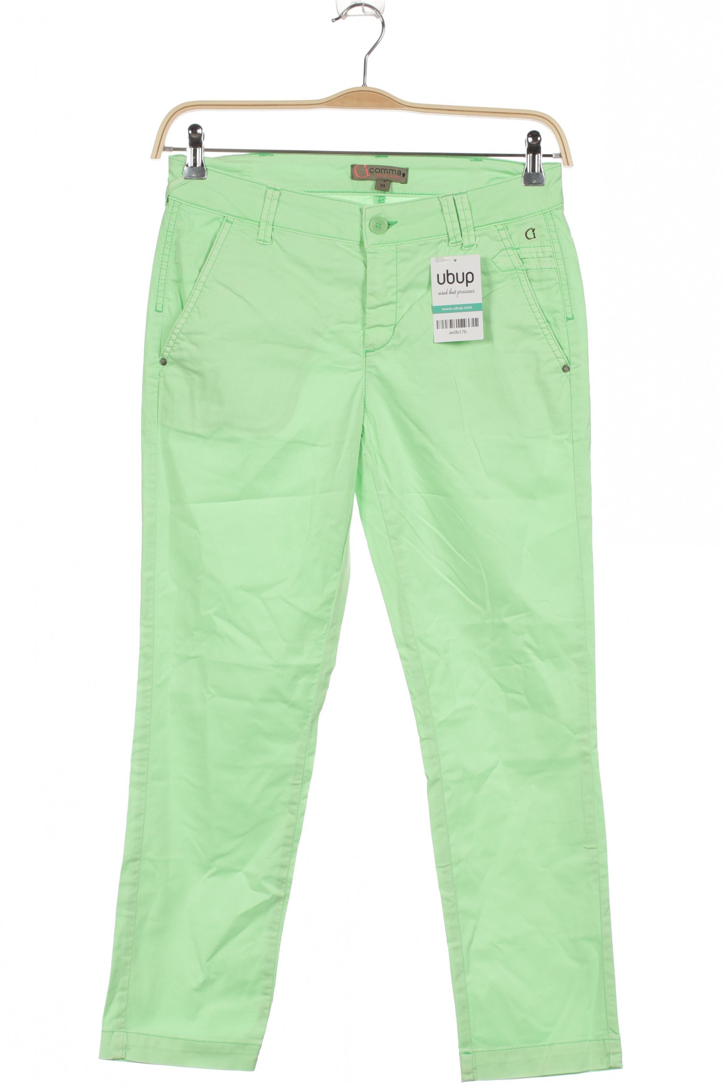 

Comma Damen Stoffhose, grün, Gr. 34