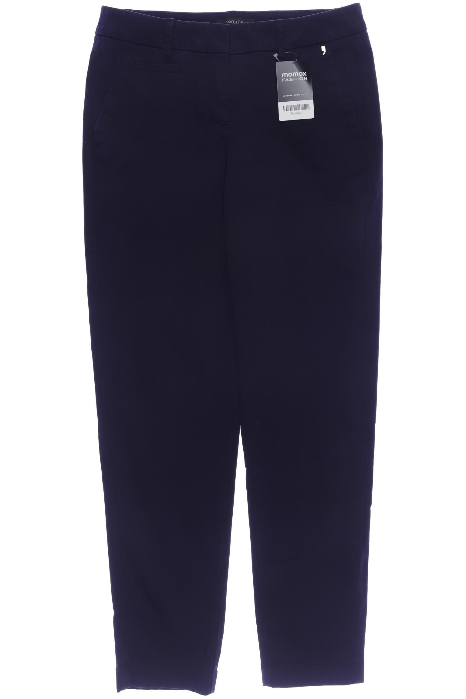 

Comma Damen Stoffhose, marineblau, Gr. 36