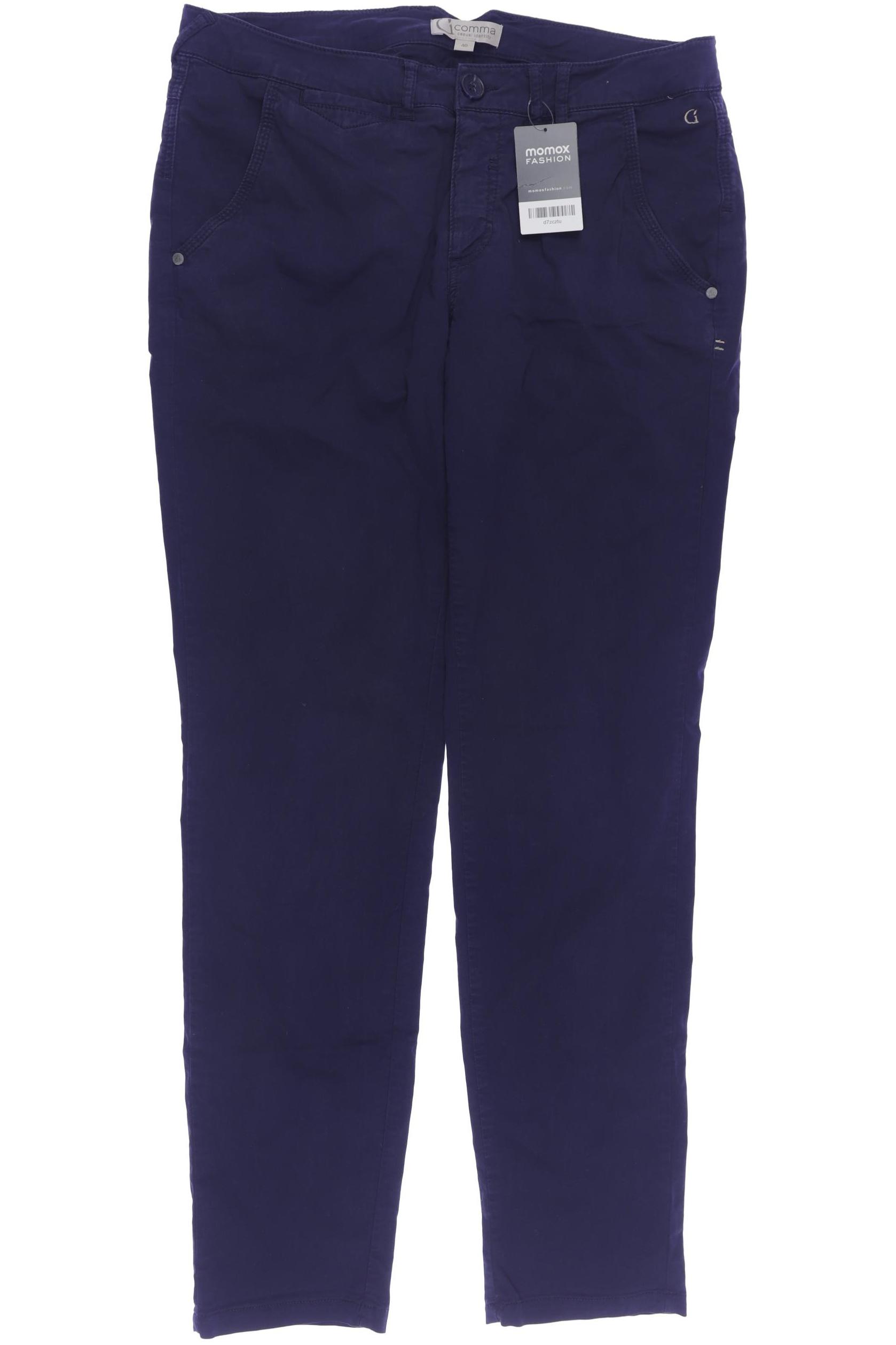 

Comma Damen Stoffhose, marineblau, Gr. 40