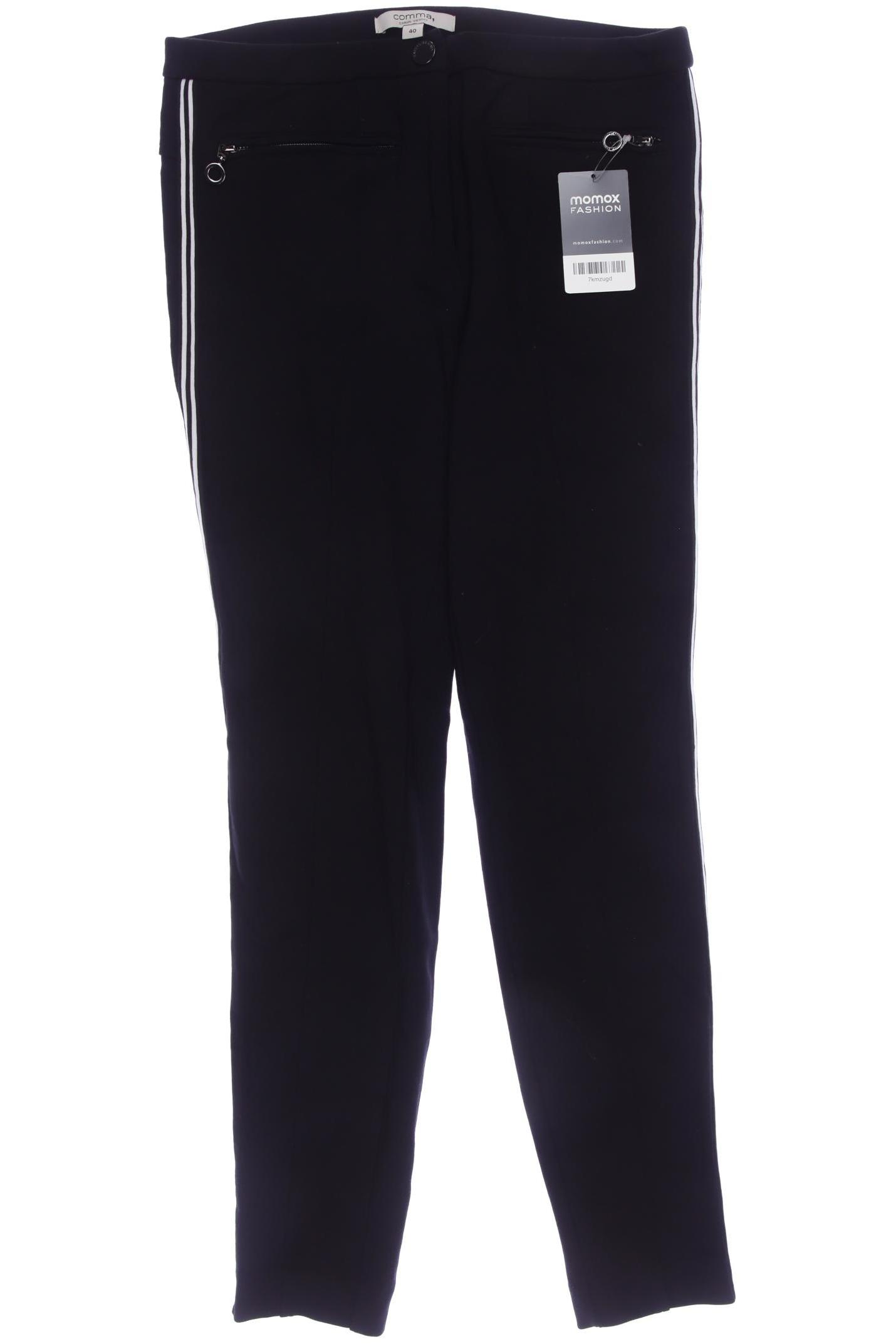 

Comma Damen Stoffhose, schwarz, Gr. 40