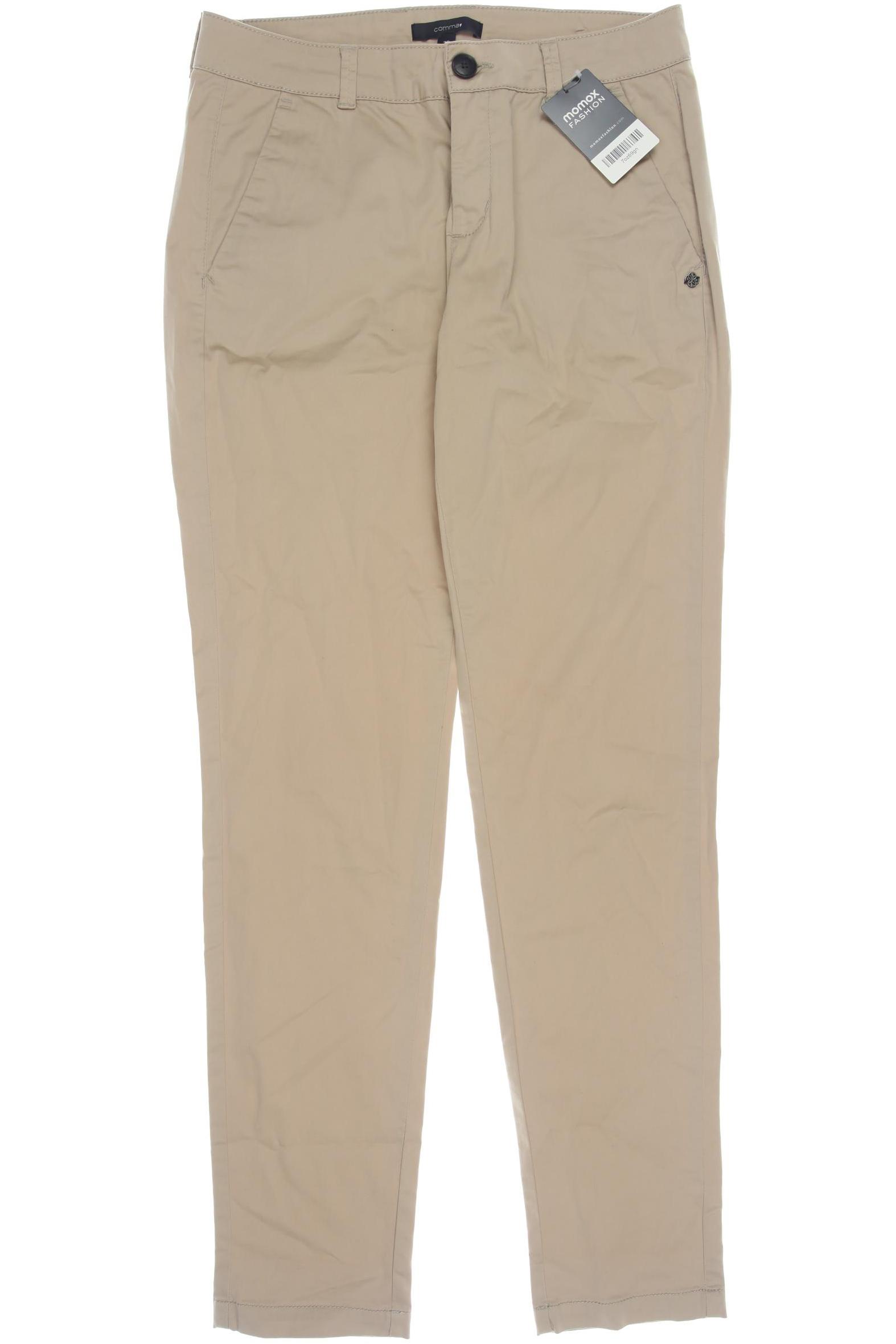 

Comma Damen Stoffhose, beige, Gr. 36