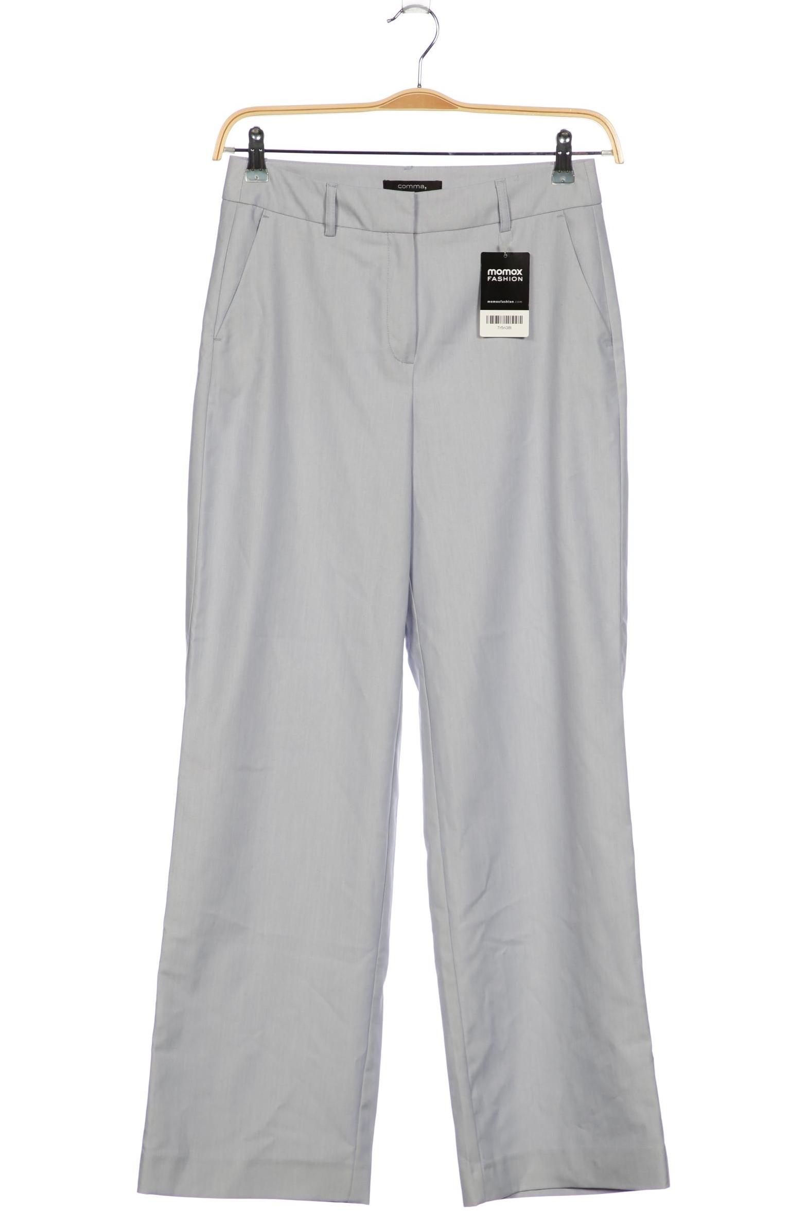 

Comma Damen Stoffhose, hellblau, Gr. 36