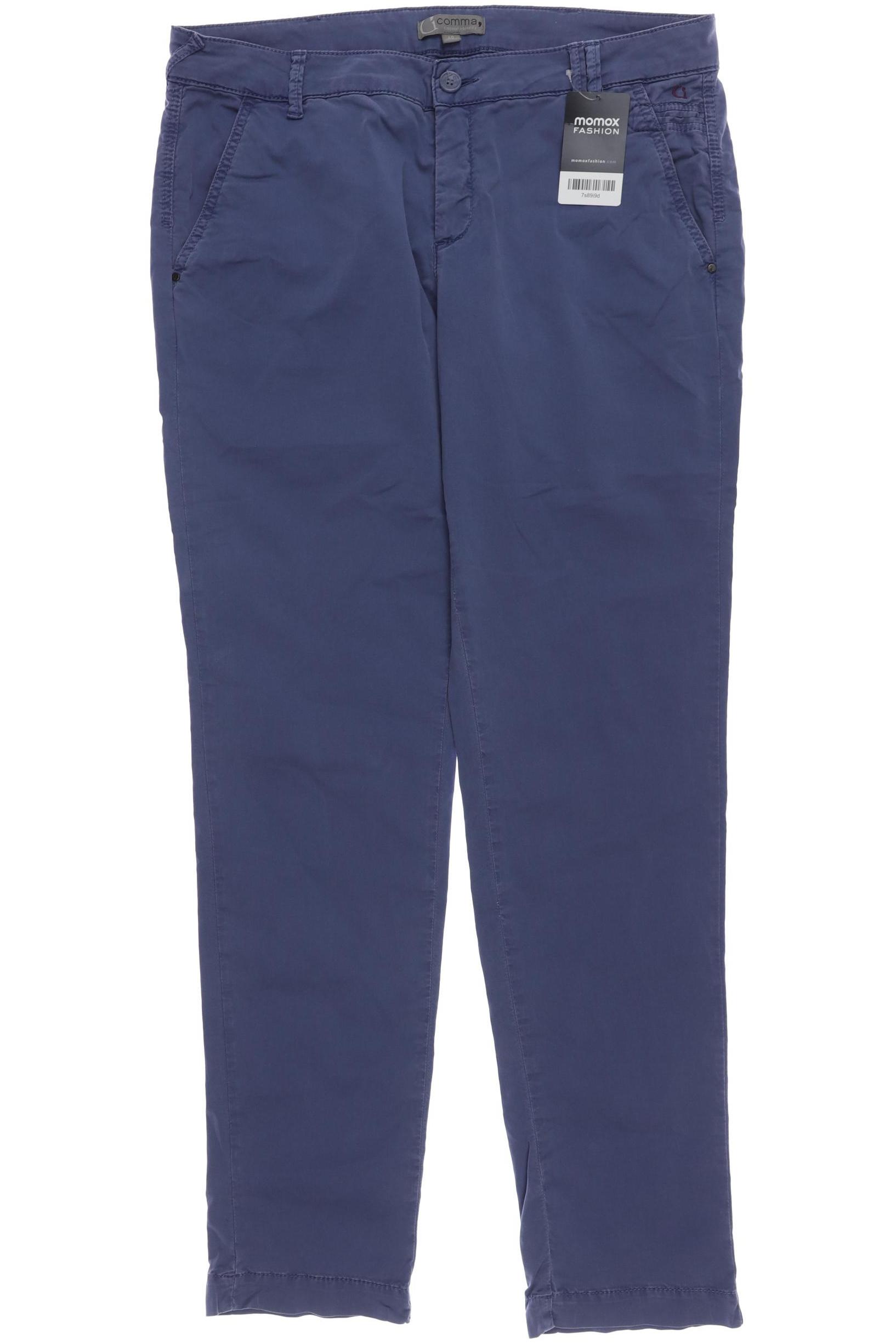 

Comma Damen Stoffhose, blau, Gr. 40