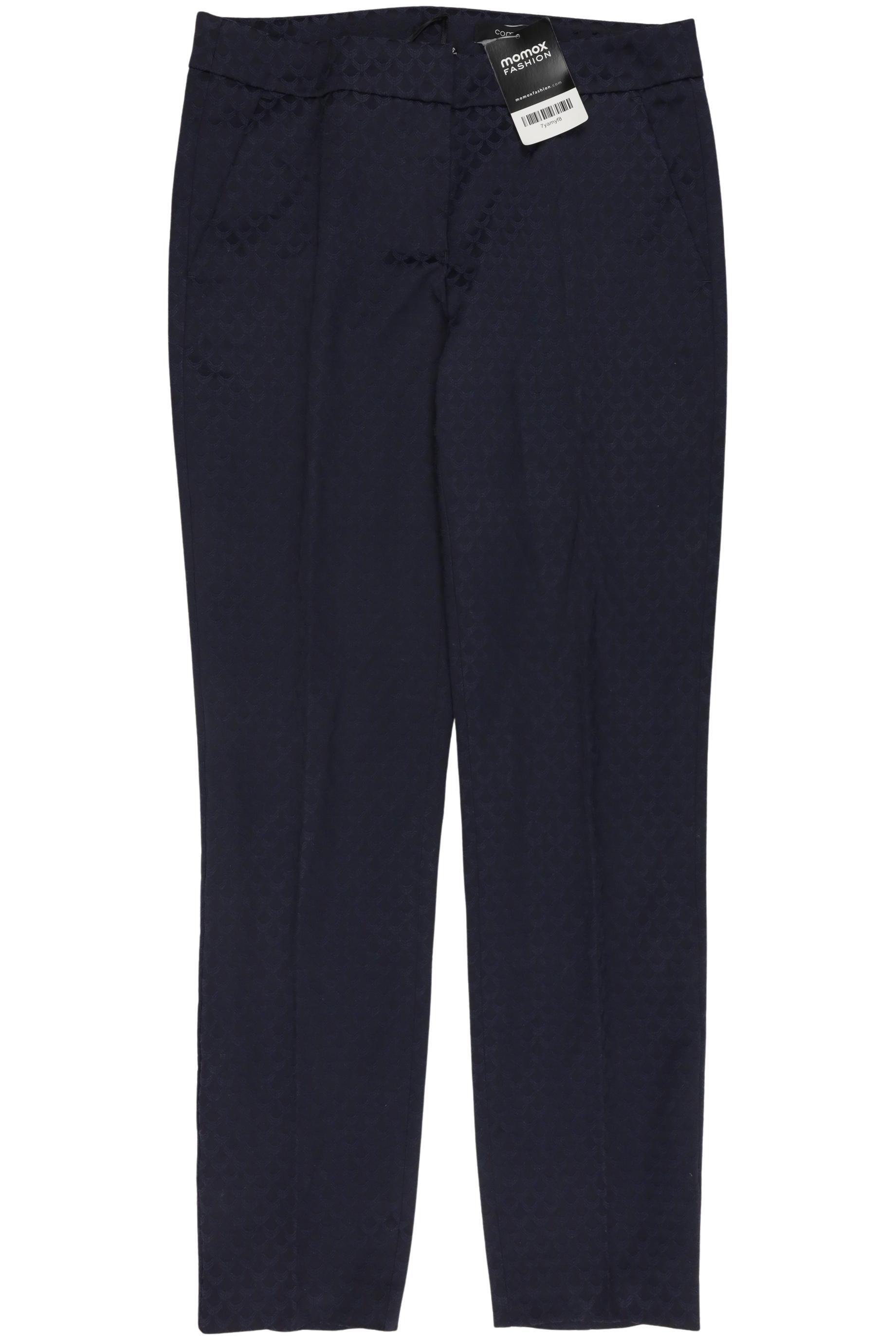 

Comma Damen Stoffhose, marineblau, Gr. 34