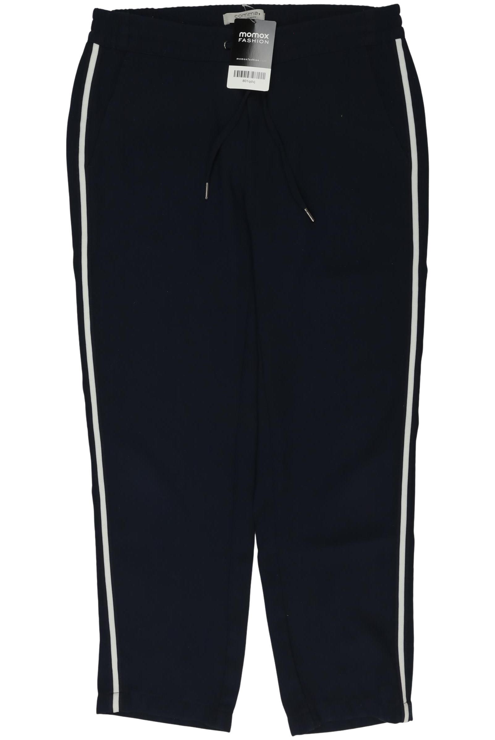 

Comma Damen Stoffhose, marineblau, Gr. 34