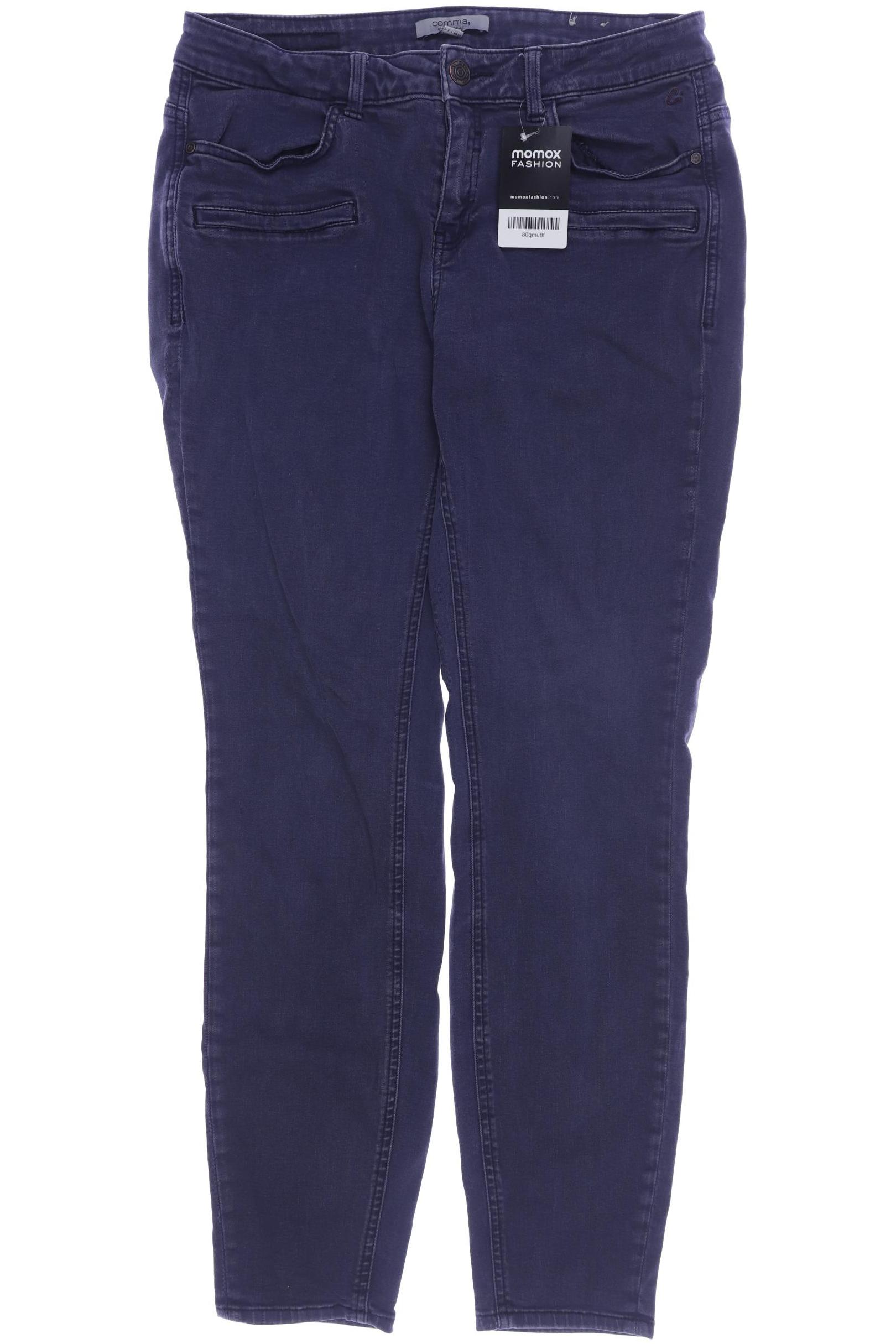

Comma Damen Stoffhose, blau, Gr. 38
